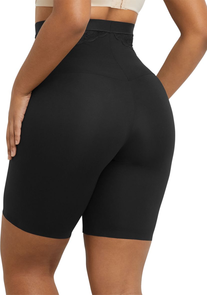 Eco Lace High Waist Thigh Slimmer Shapewear
