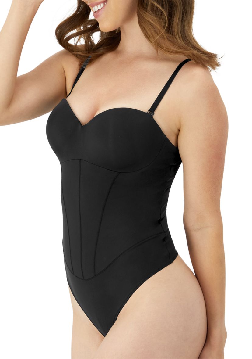 Firm Control Tummy Shaping Multiway Thong Bodysuit