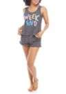 Juniors Yummy Tank Top and Shorts Pajama Set 