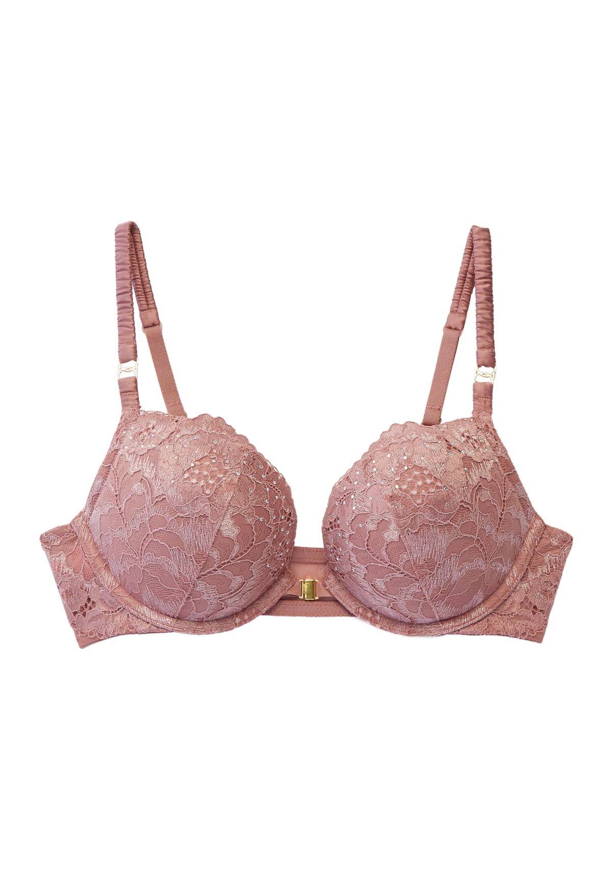 Underwire Plunge Lace Bra