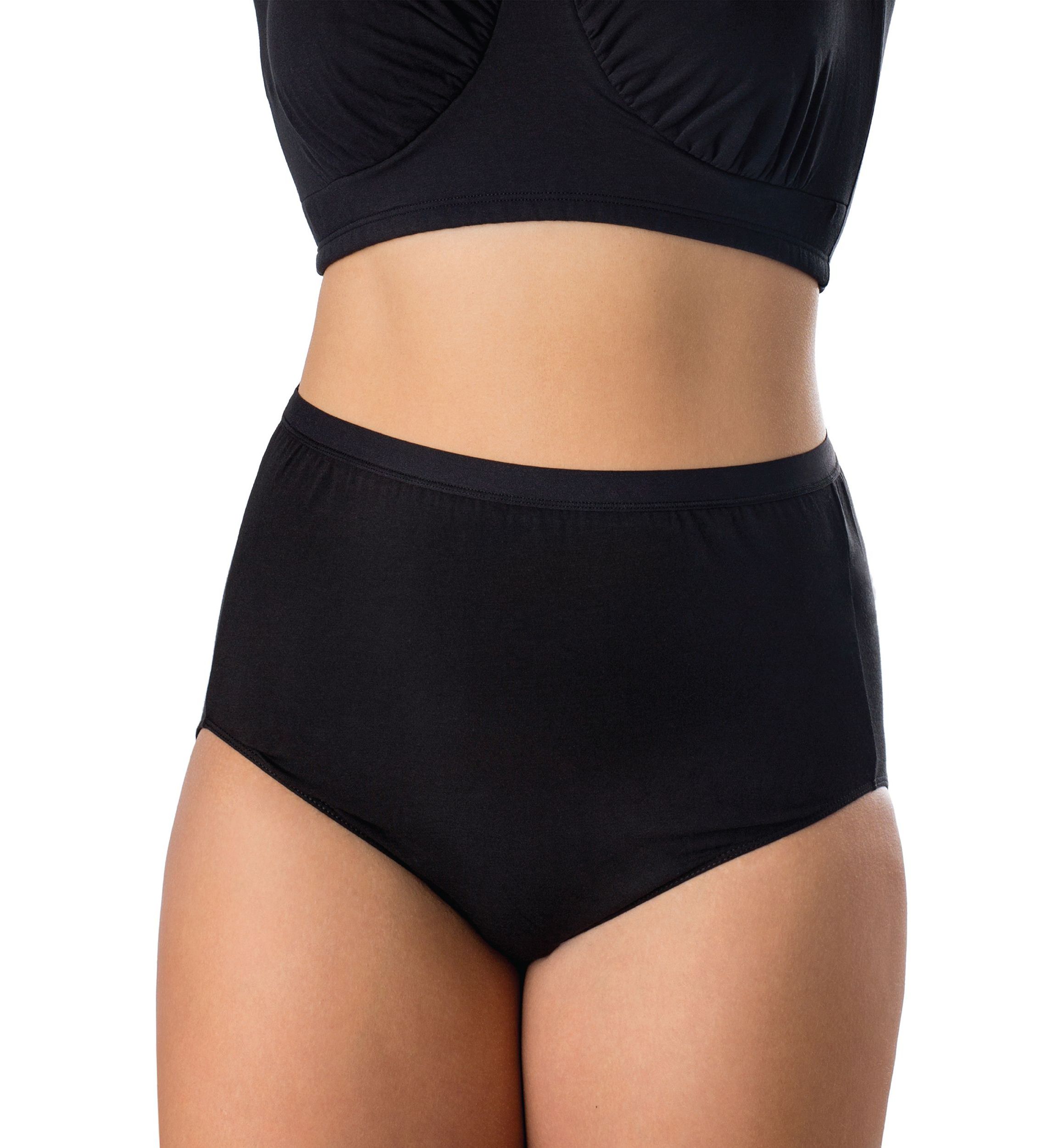 Plus Size Microfiber Full Fit Brief