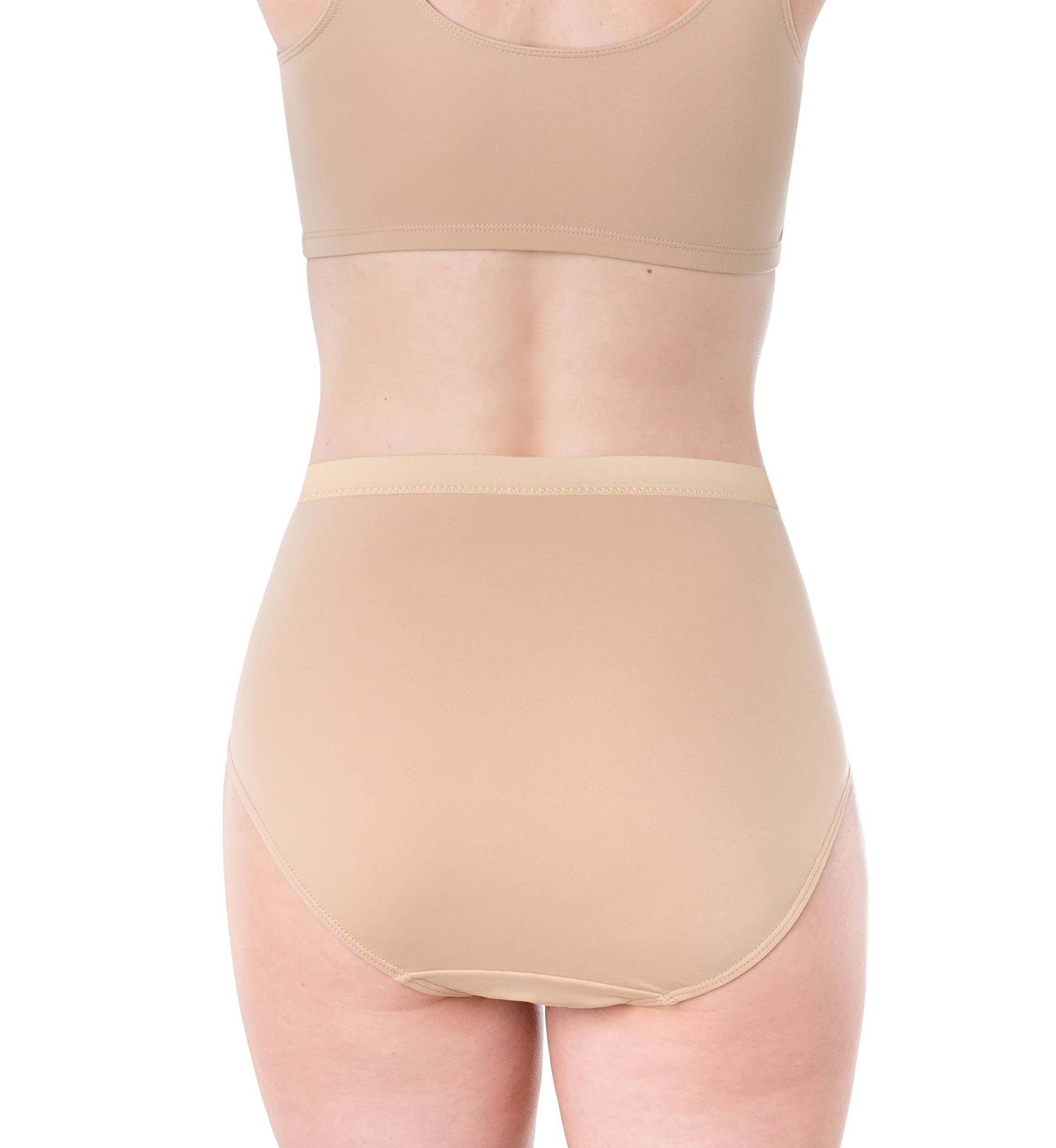 "Silk Magic" Microfiber High Cut Brief