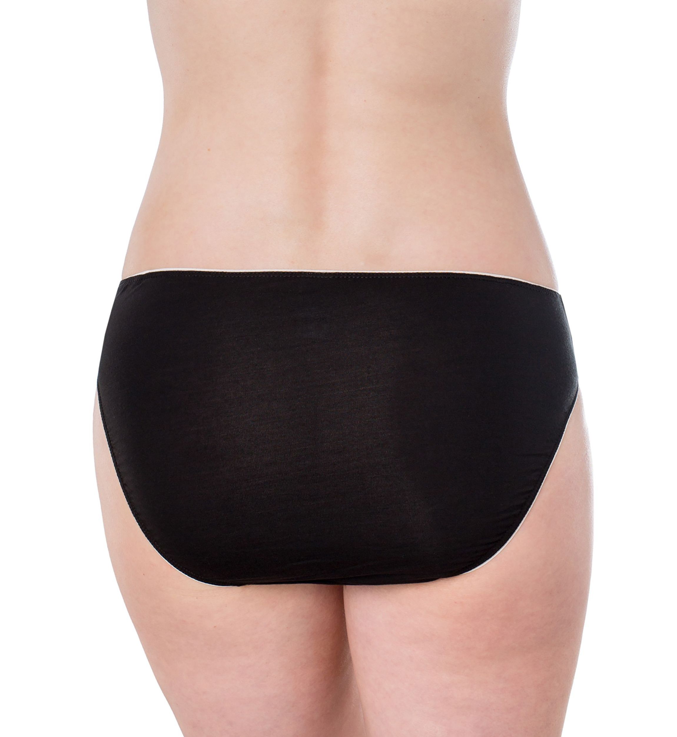 Bamboo High Rise-Low Cut Brief