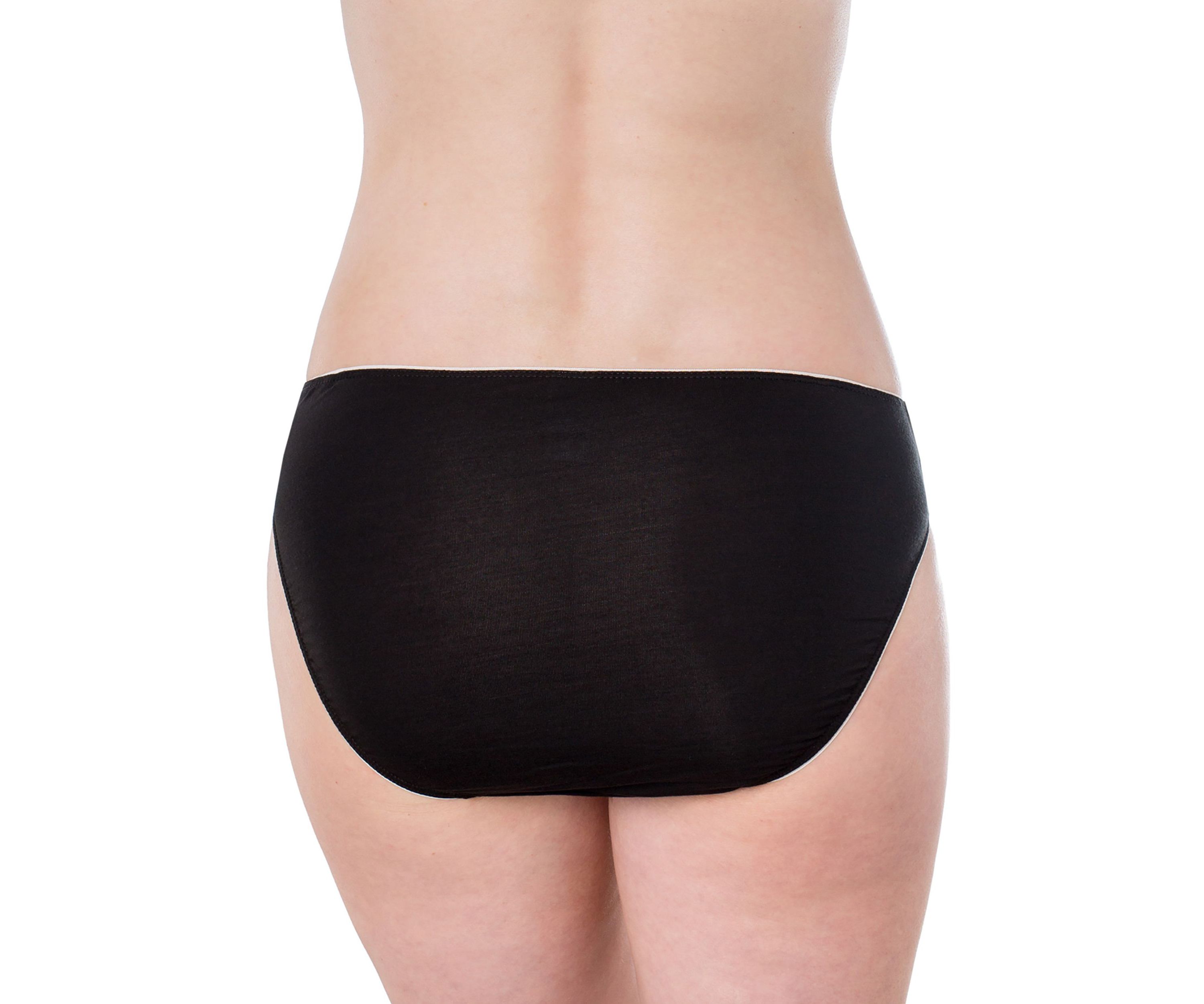 Bamboo High Rise-Low Cut Brief