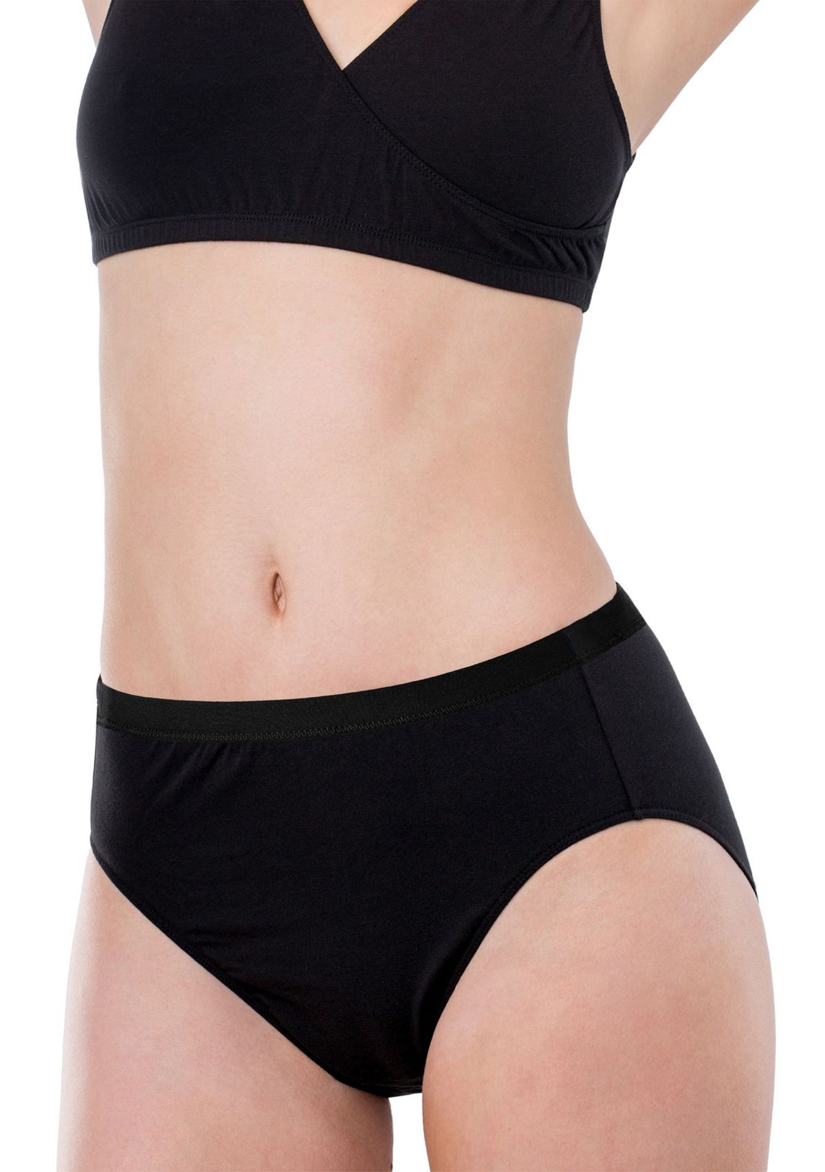 Essentials High Cut Cotton Brief