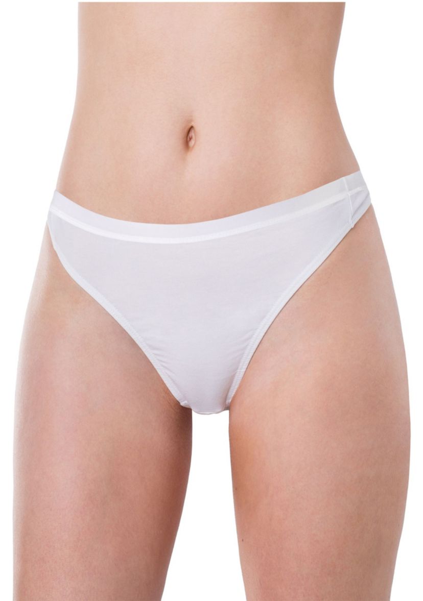 Essentials Soft Cotton Thong Panty
