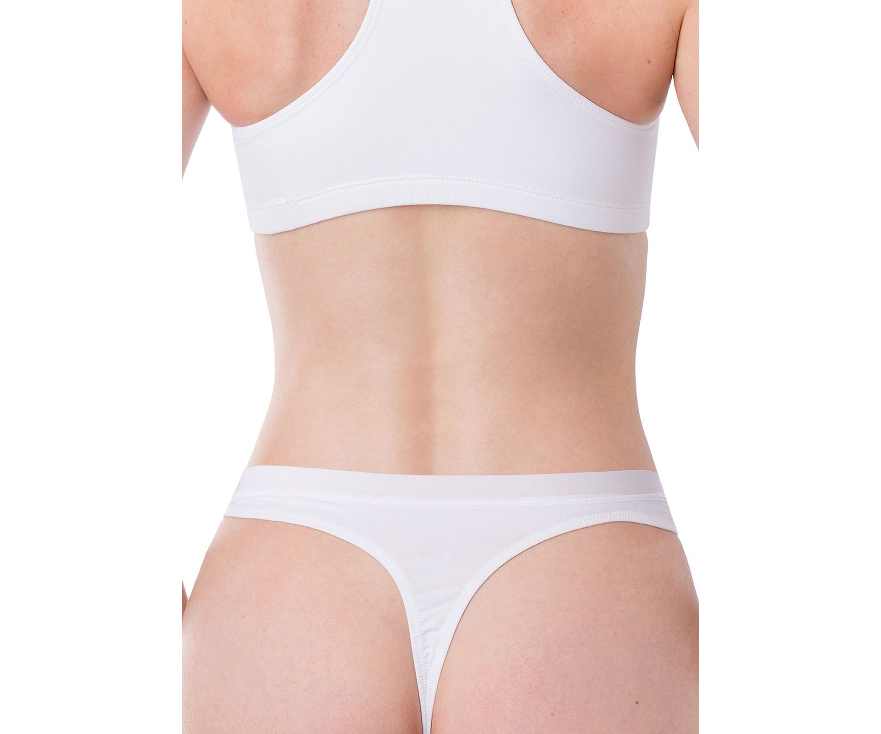 Essentials Soft Cotton Thong Panty