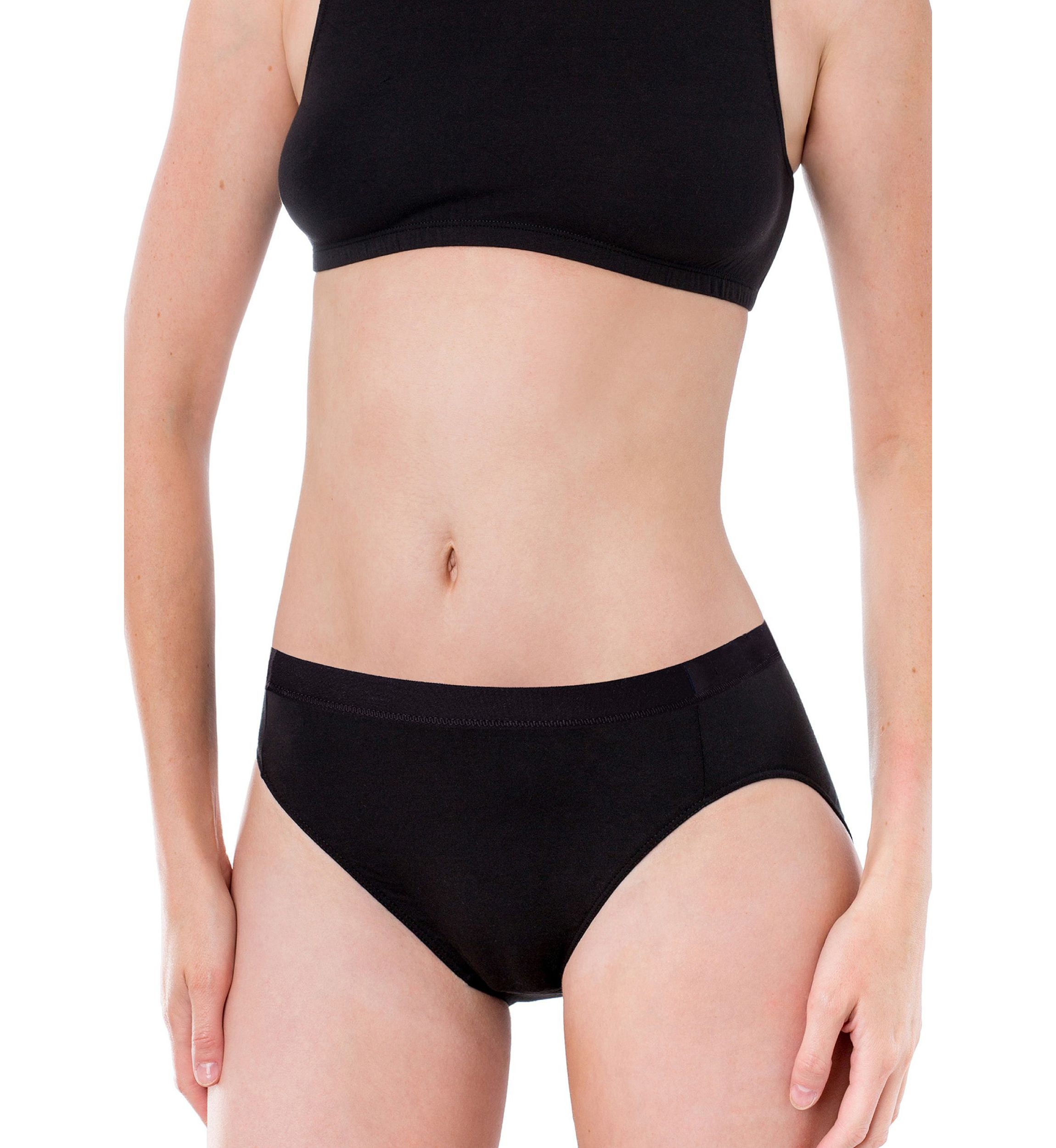 Essentials Full High Cut Cotton Brief