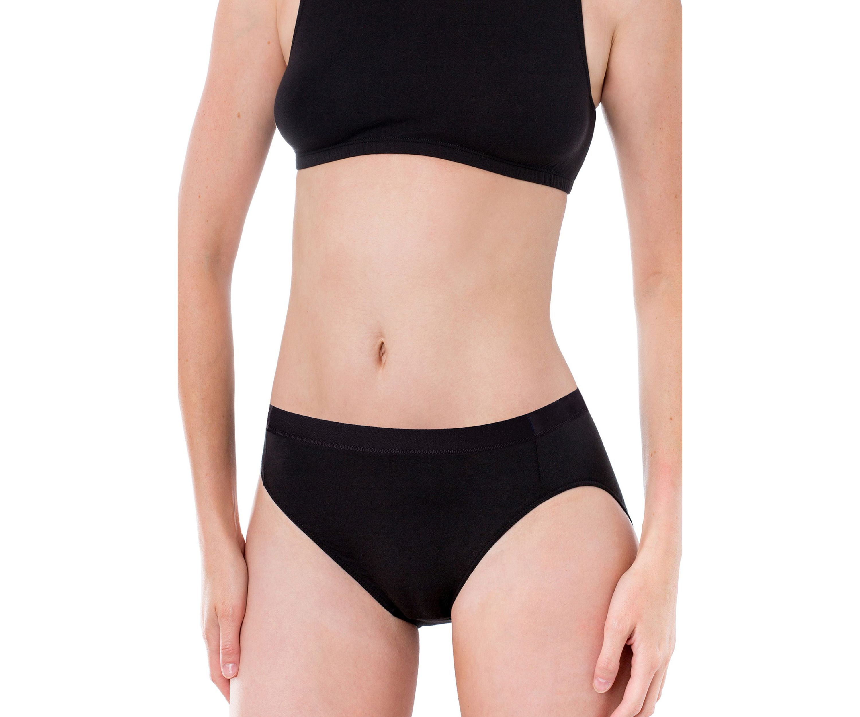 Essentials Full High Cut Cotton Brief