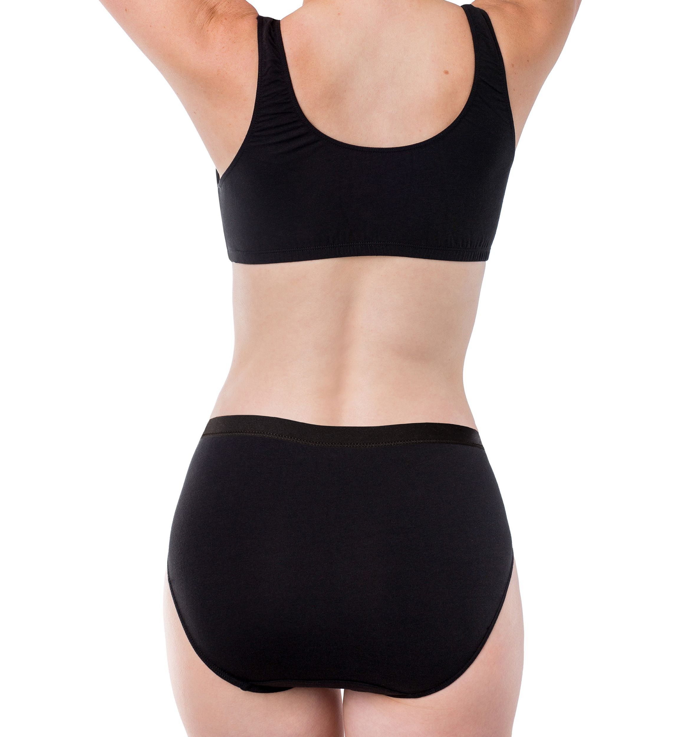 Essentials Full High Cut Cotton Brief