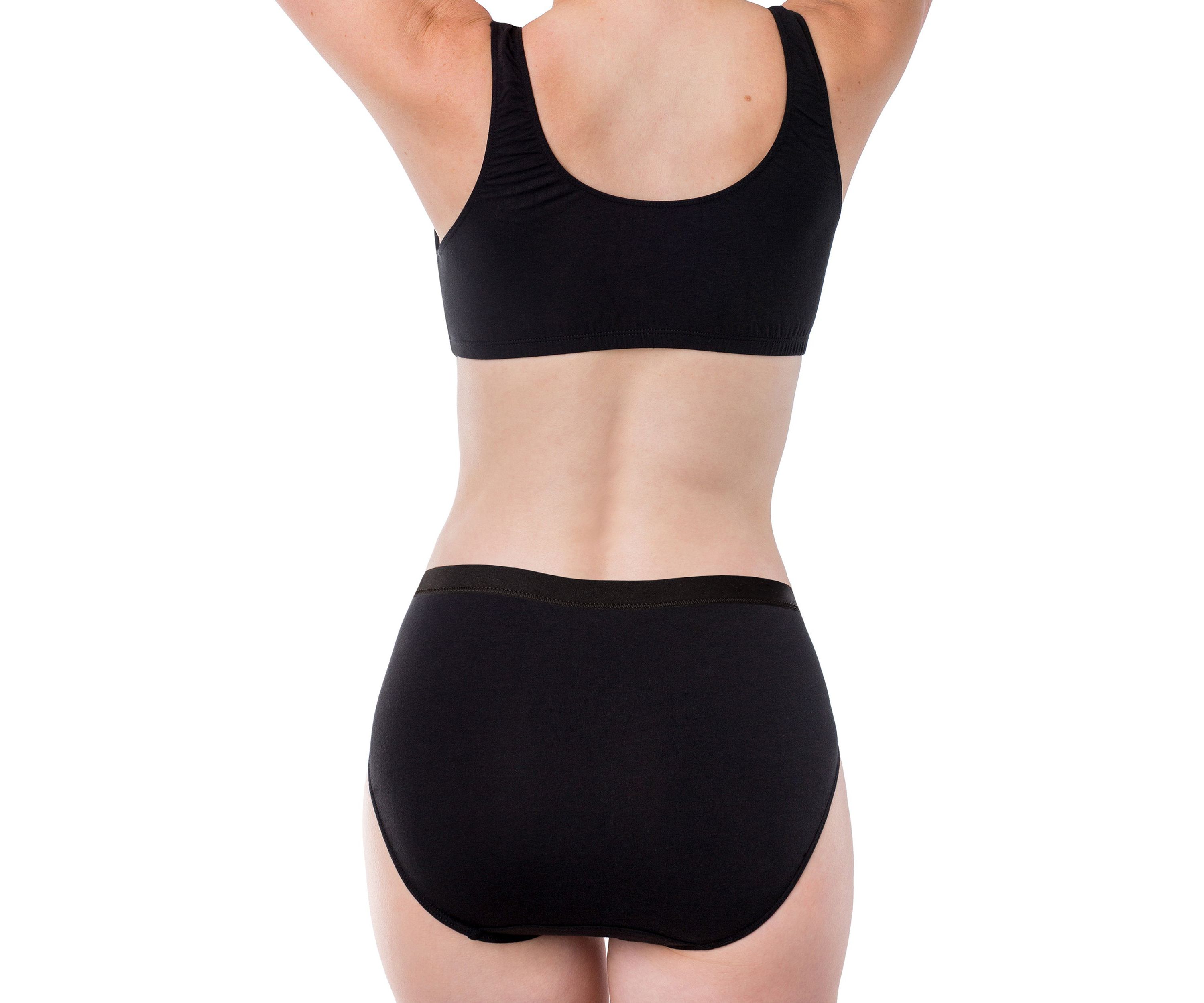 Essentials Full High Cut Cotton Brief