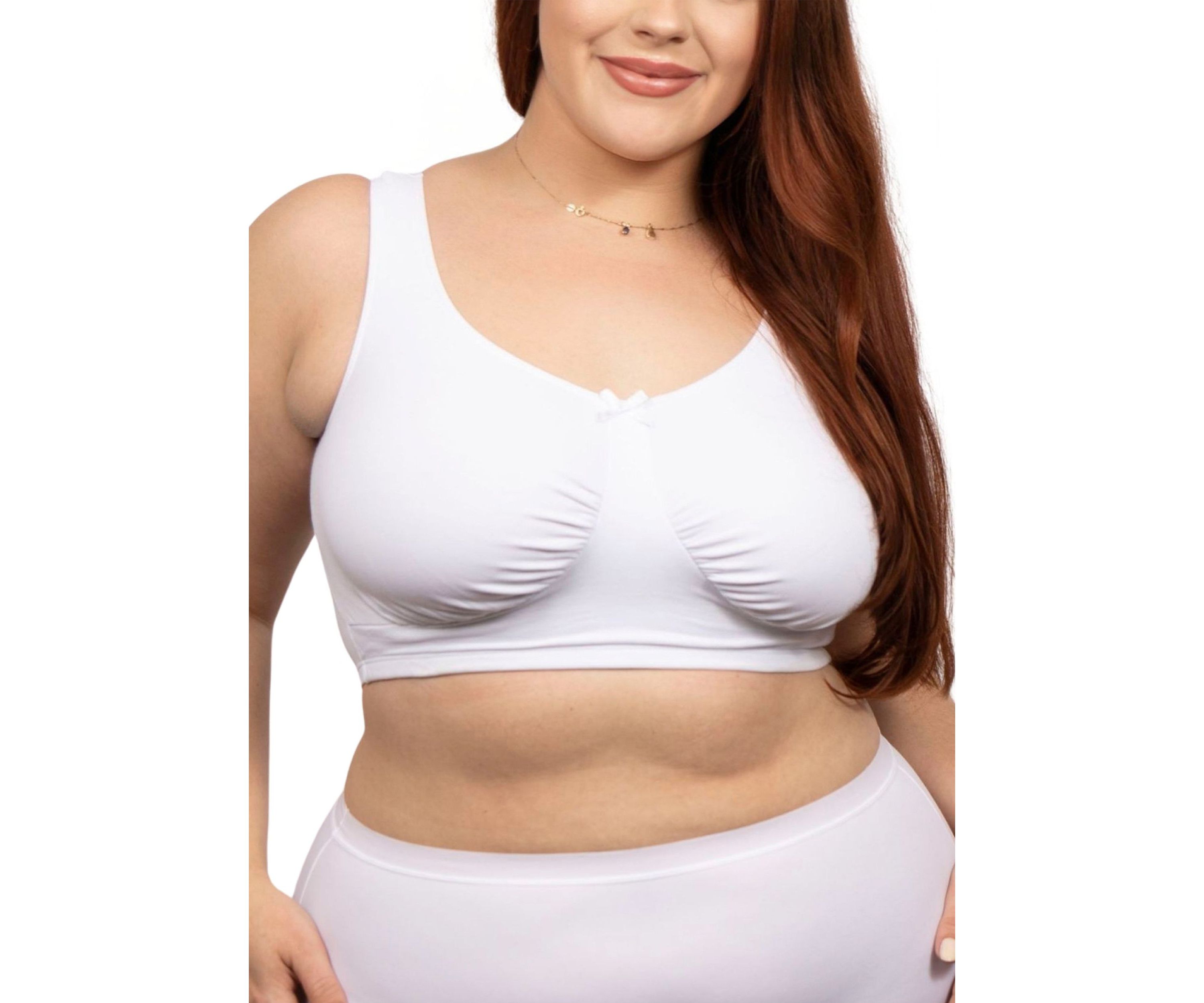 Full Figure Cotton Soft Cup Bra