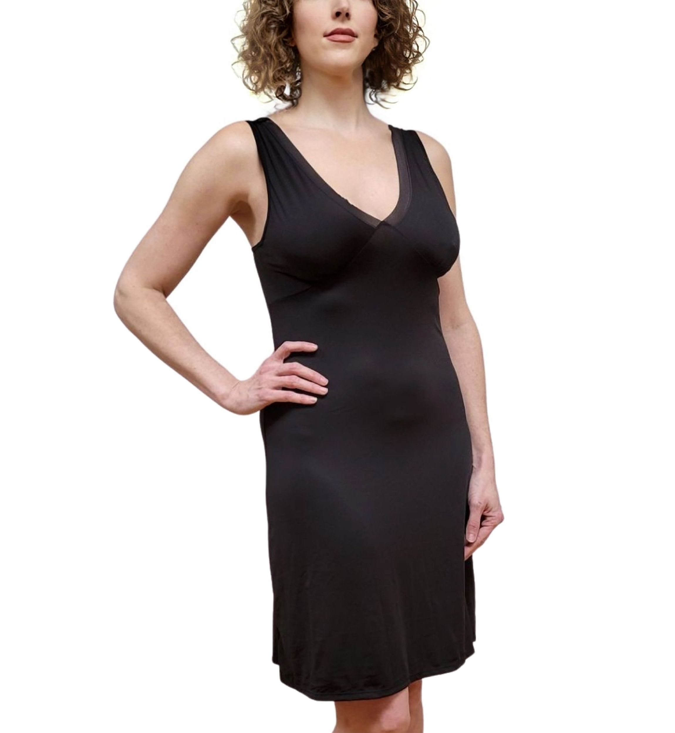 Runched Bust Full Slip