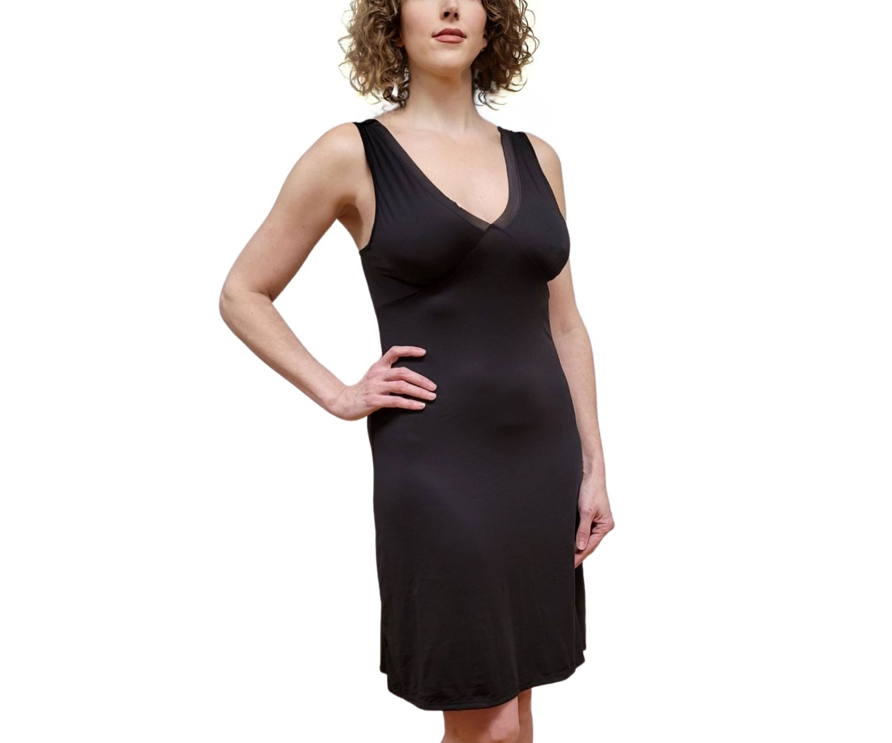 Runched Bust Full Slip