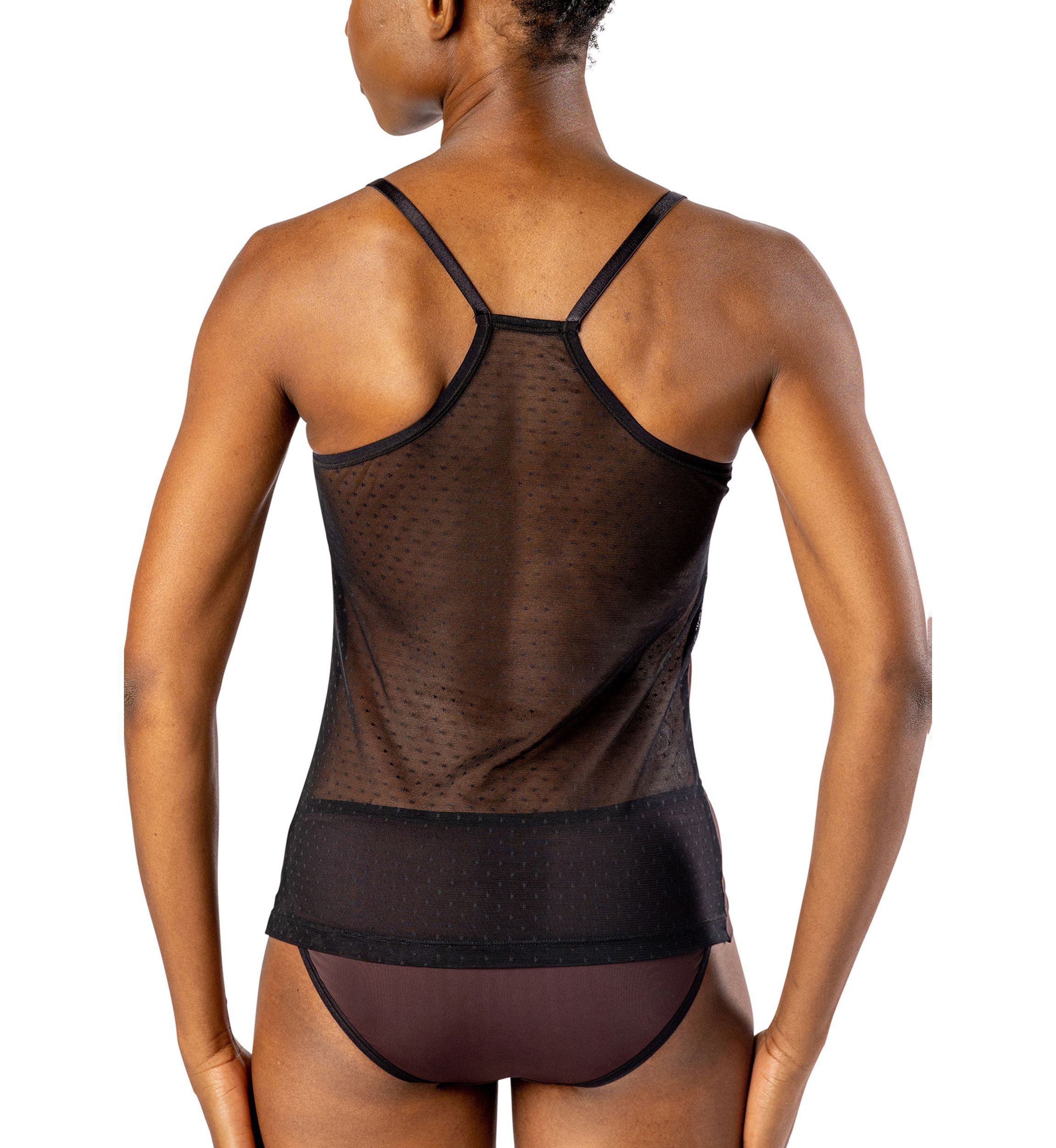 "Silk Magic"+ Mesh Contoured Camisole