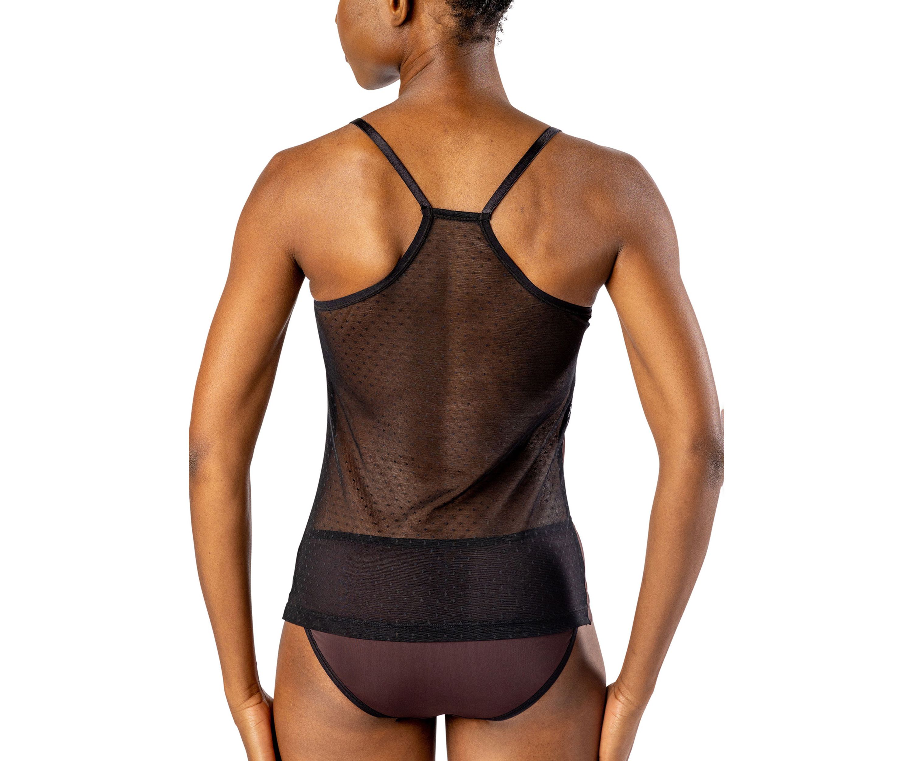 "Silk Magic"+ Mesh Contoured Camisole
