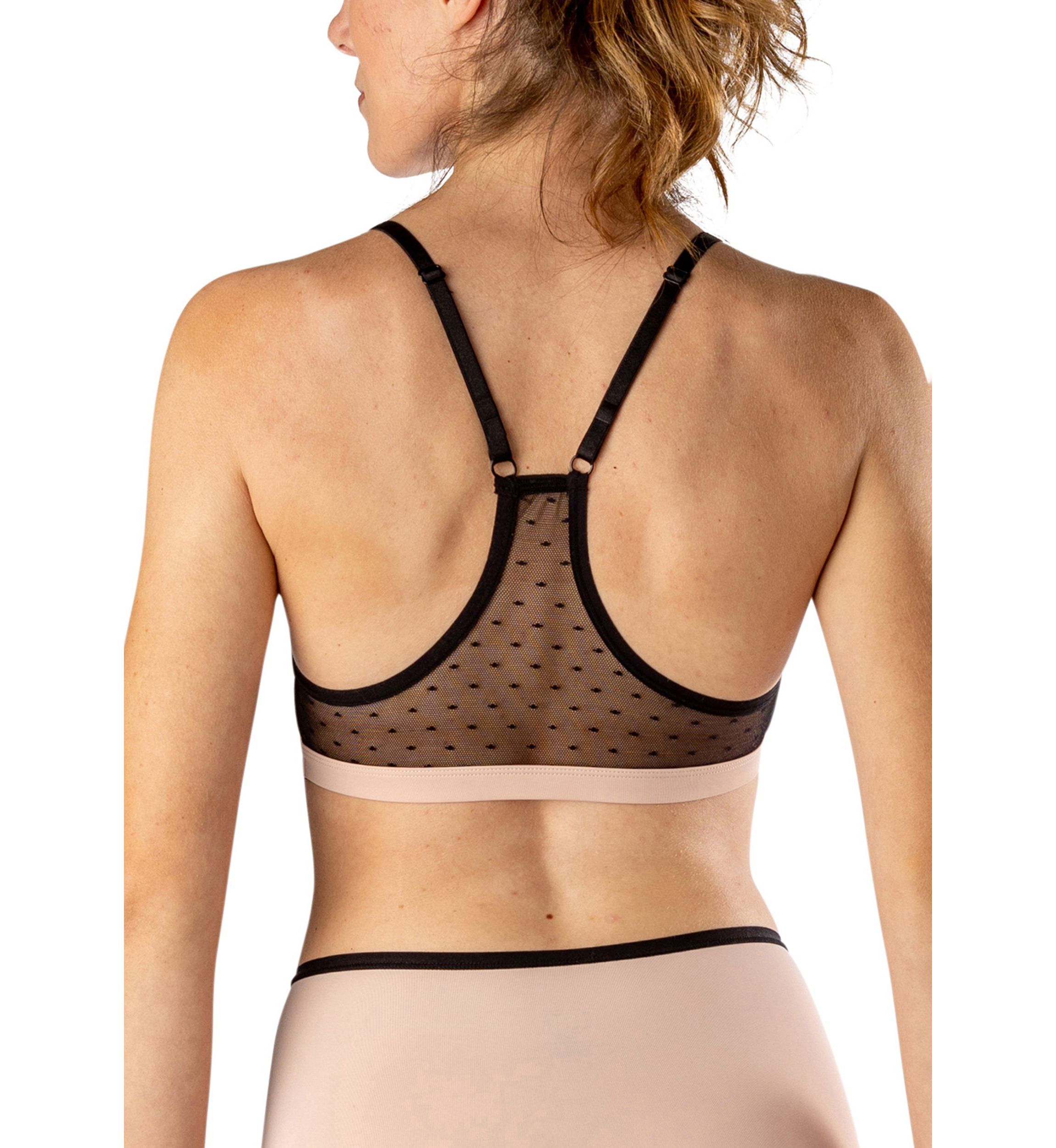 "Silk Magic" + Mesh Soft Cup Bra