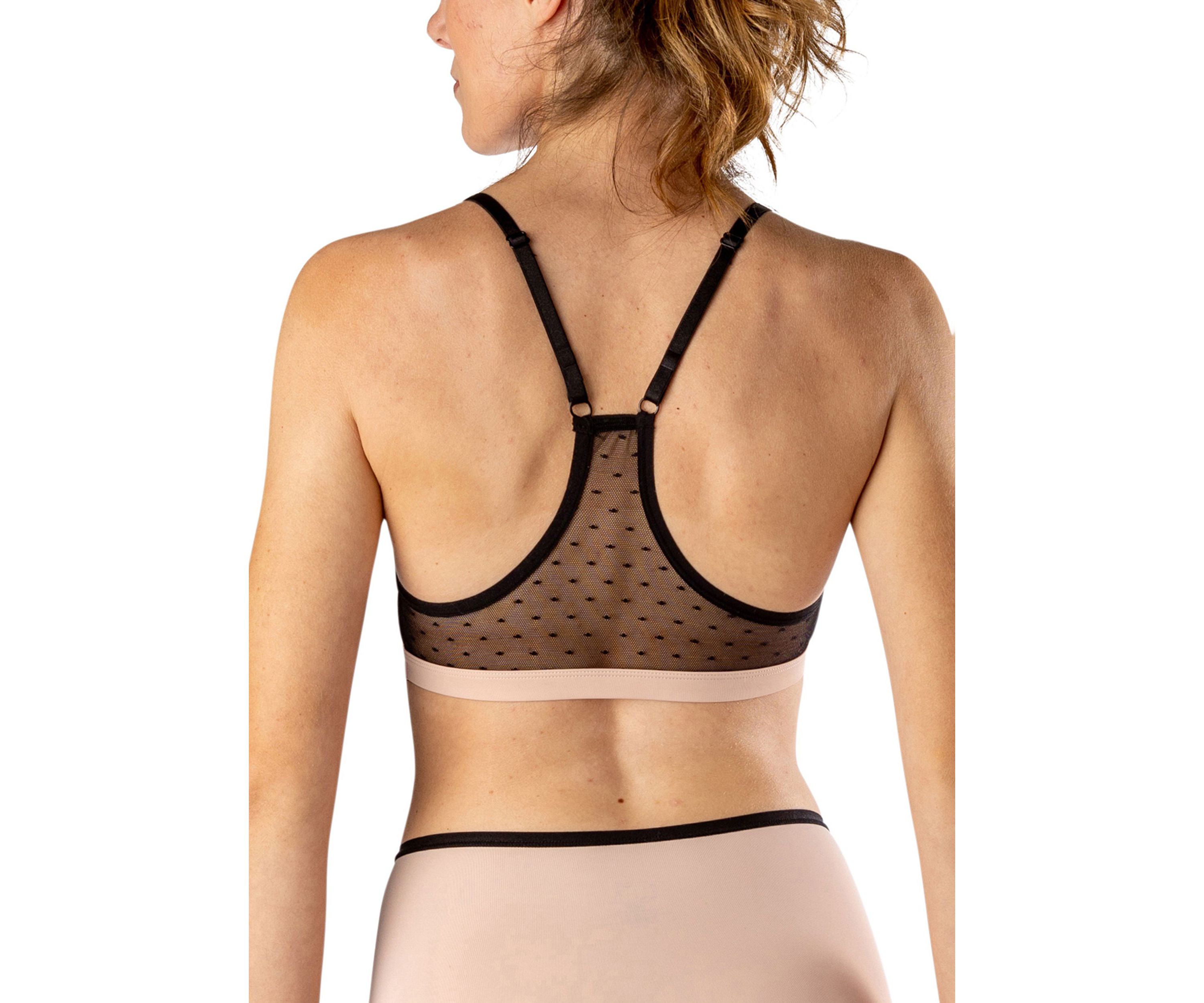 "Silk Magic" + Mesh Soft Cup Bra