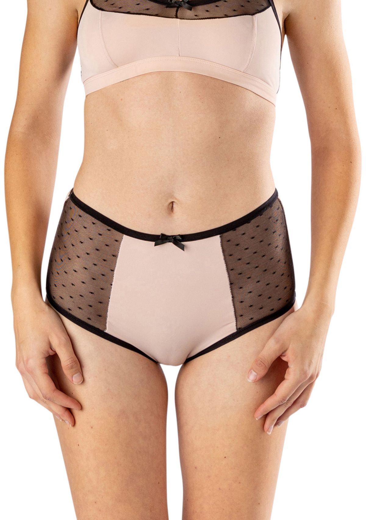 "Silk Magic" + Mesh Full Panty