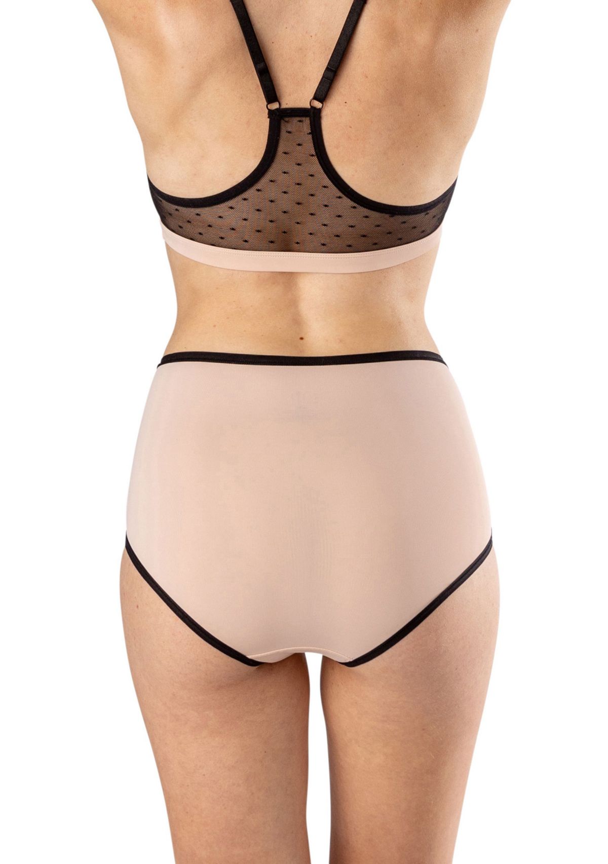 "Silk Magic" + Mesh Full Panty