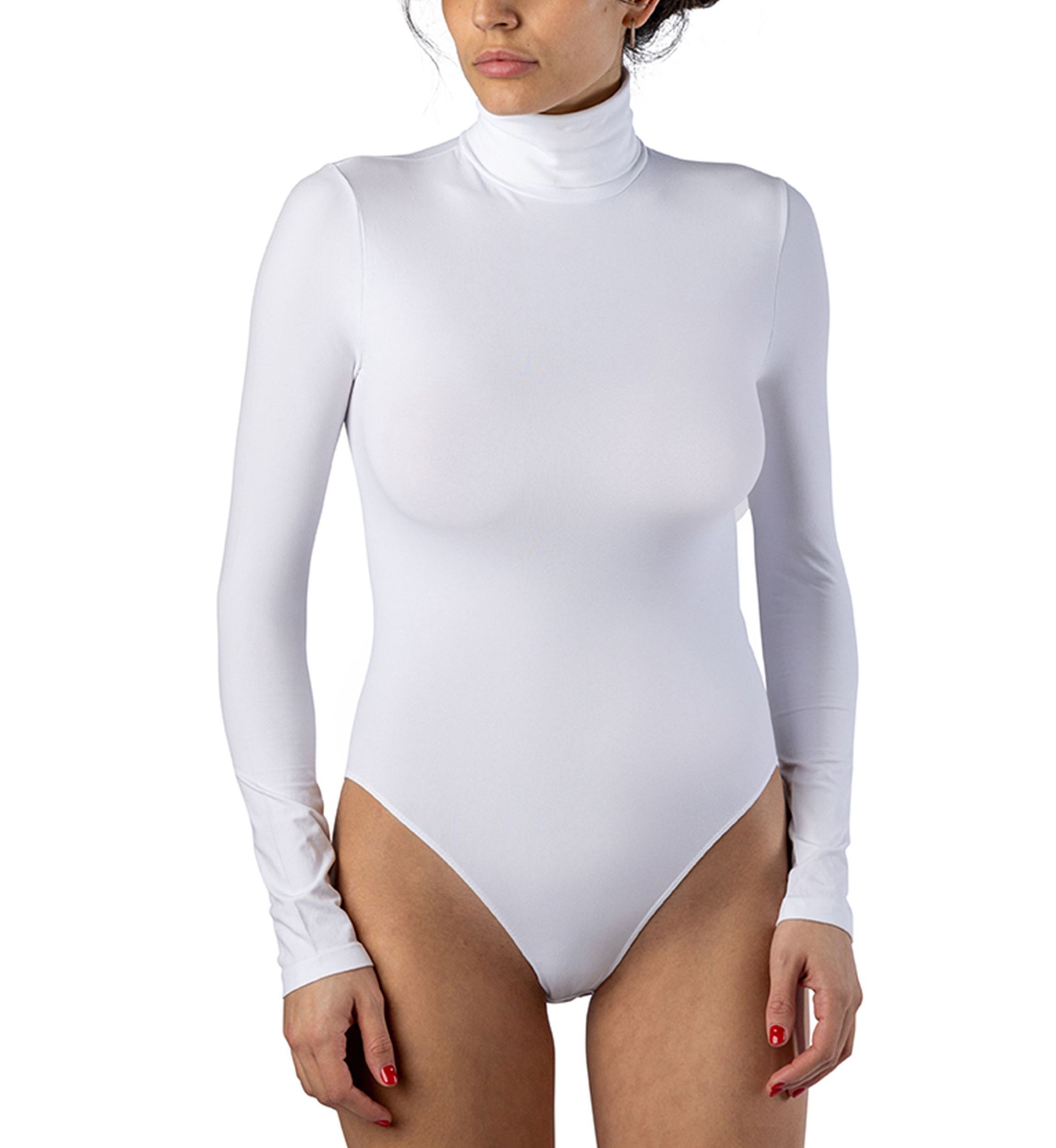 Seamless Long Sleeve Turtleneck Bodysuit