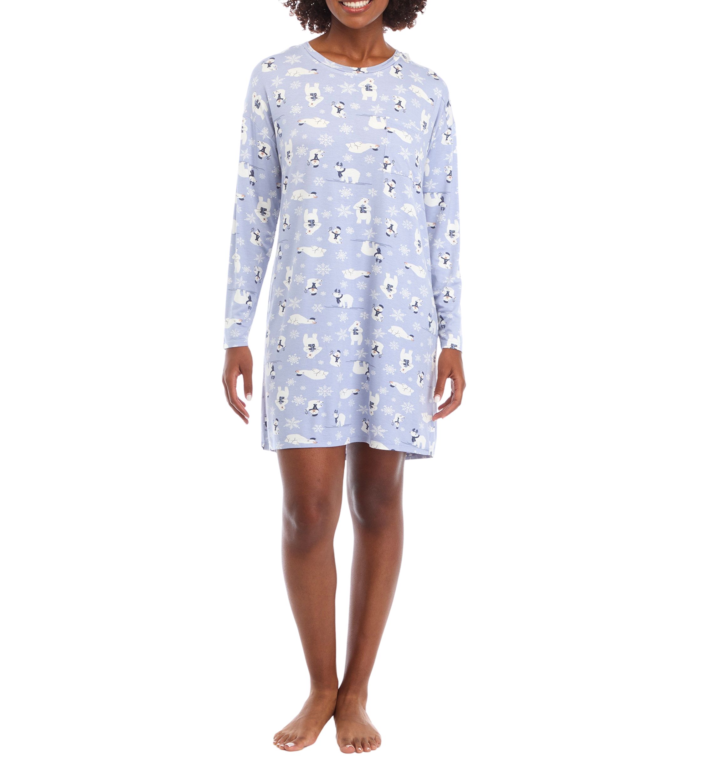 Long Sleeve Sleep Dress