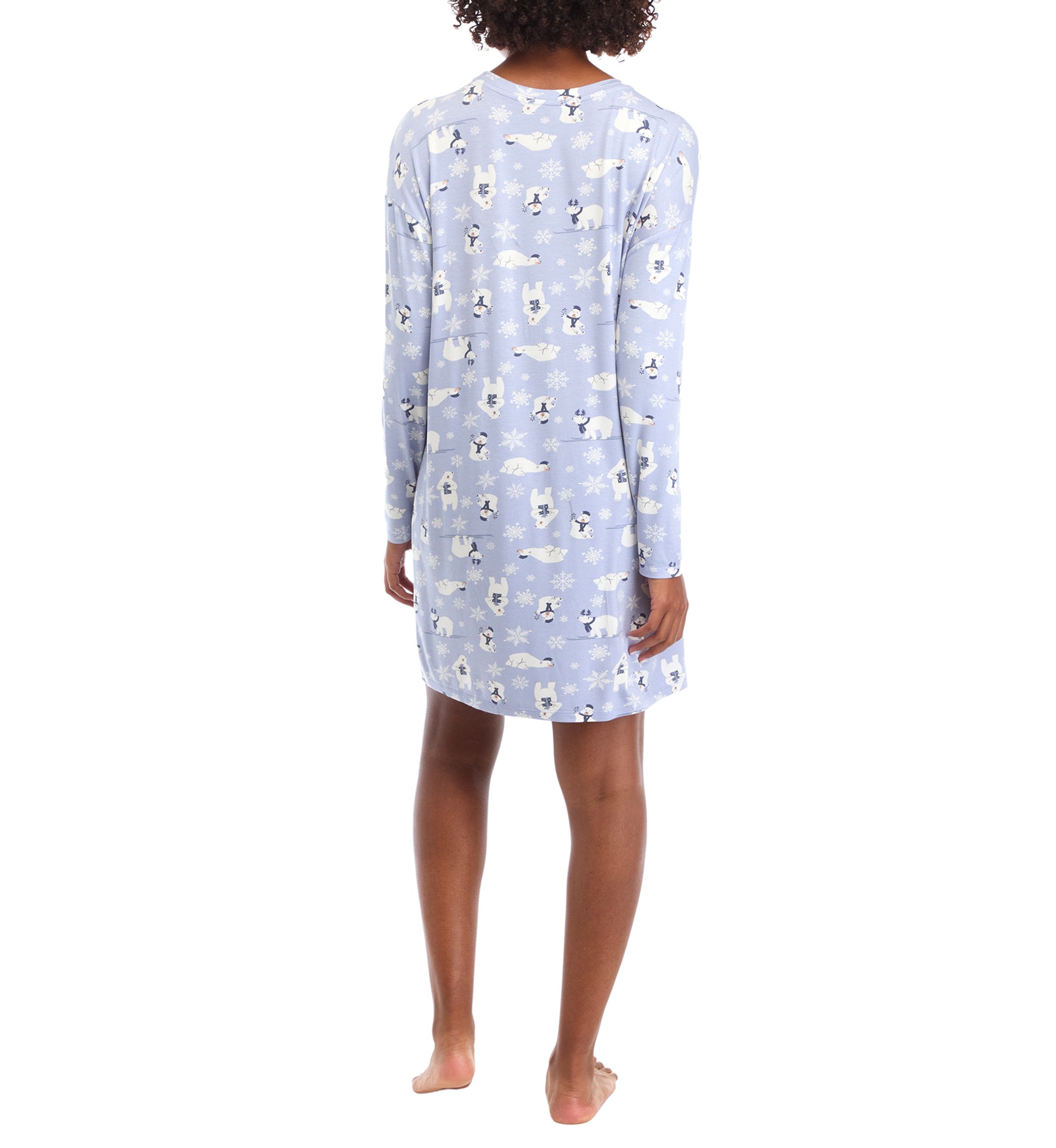 Long Sleeve Sleep Dress