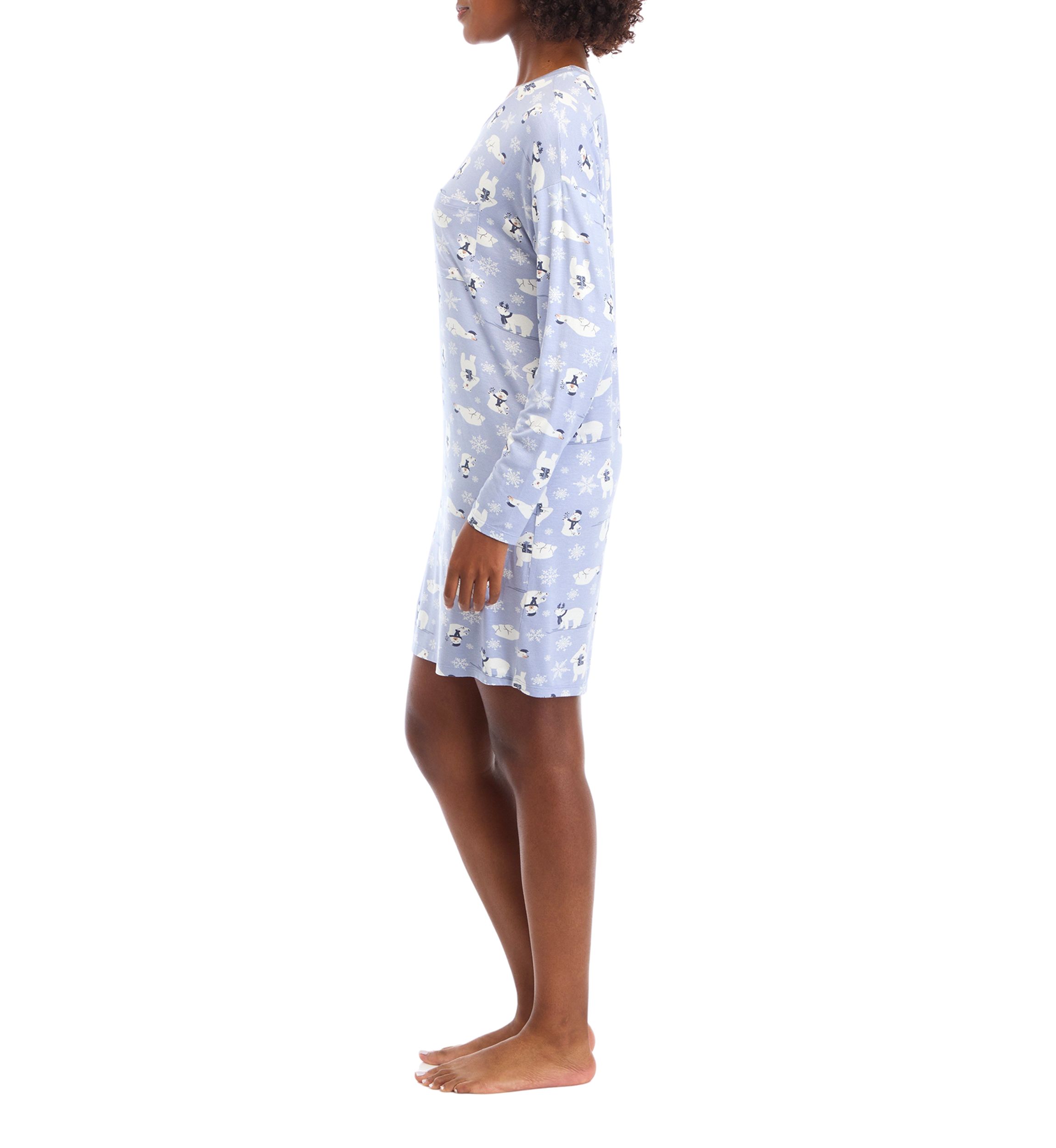 Long Sleeve Sleep Dress