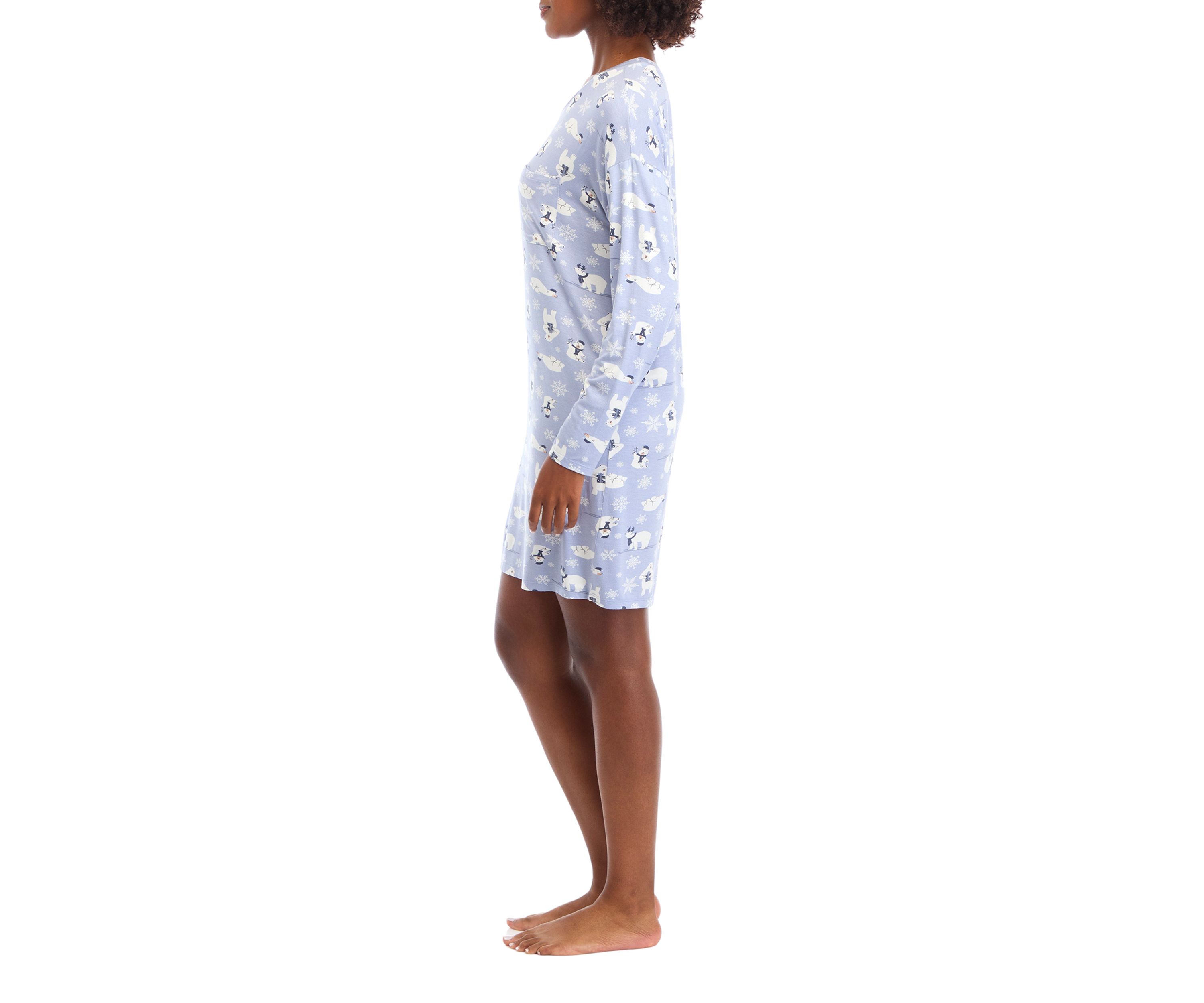 Long Sleeve Sleep Dress