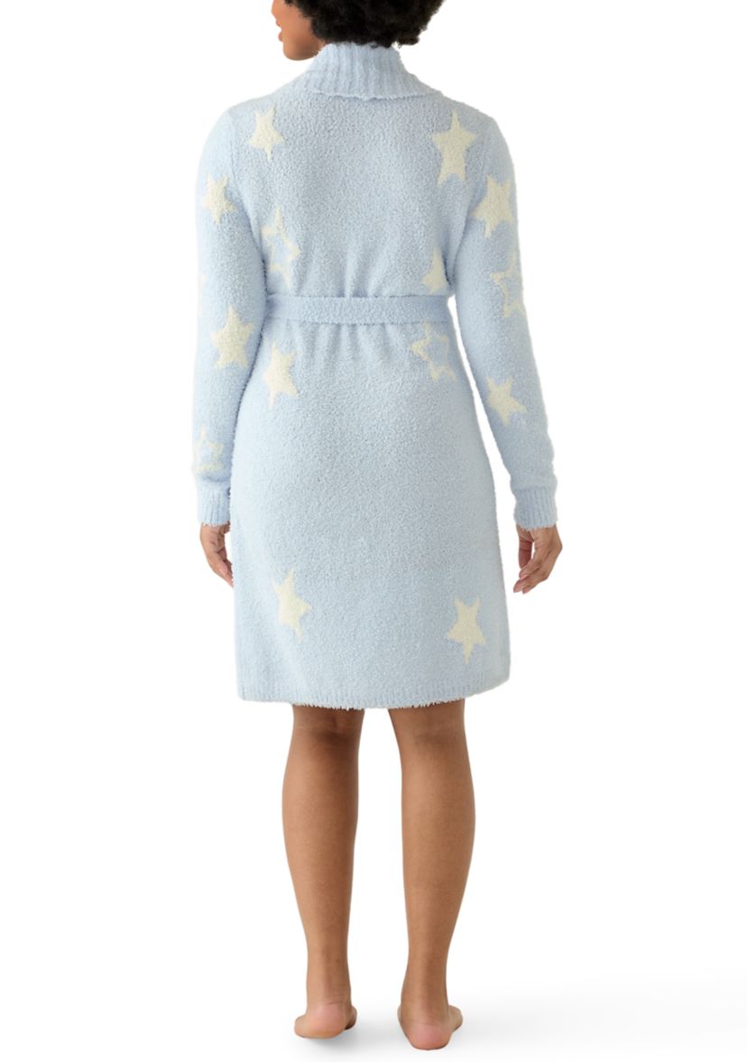 Womens Knee Length Teddy Robe