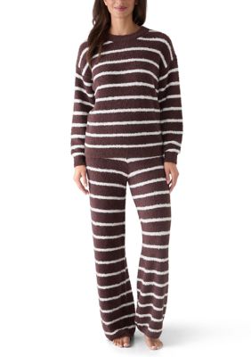 OLIVE + OAK Women's Cozy Teddy Pajama Set