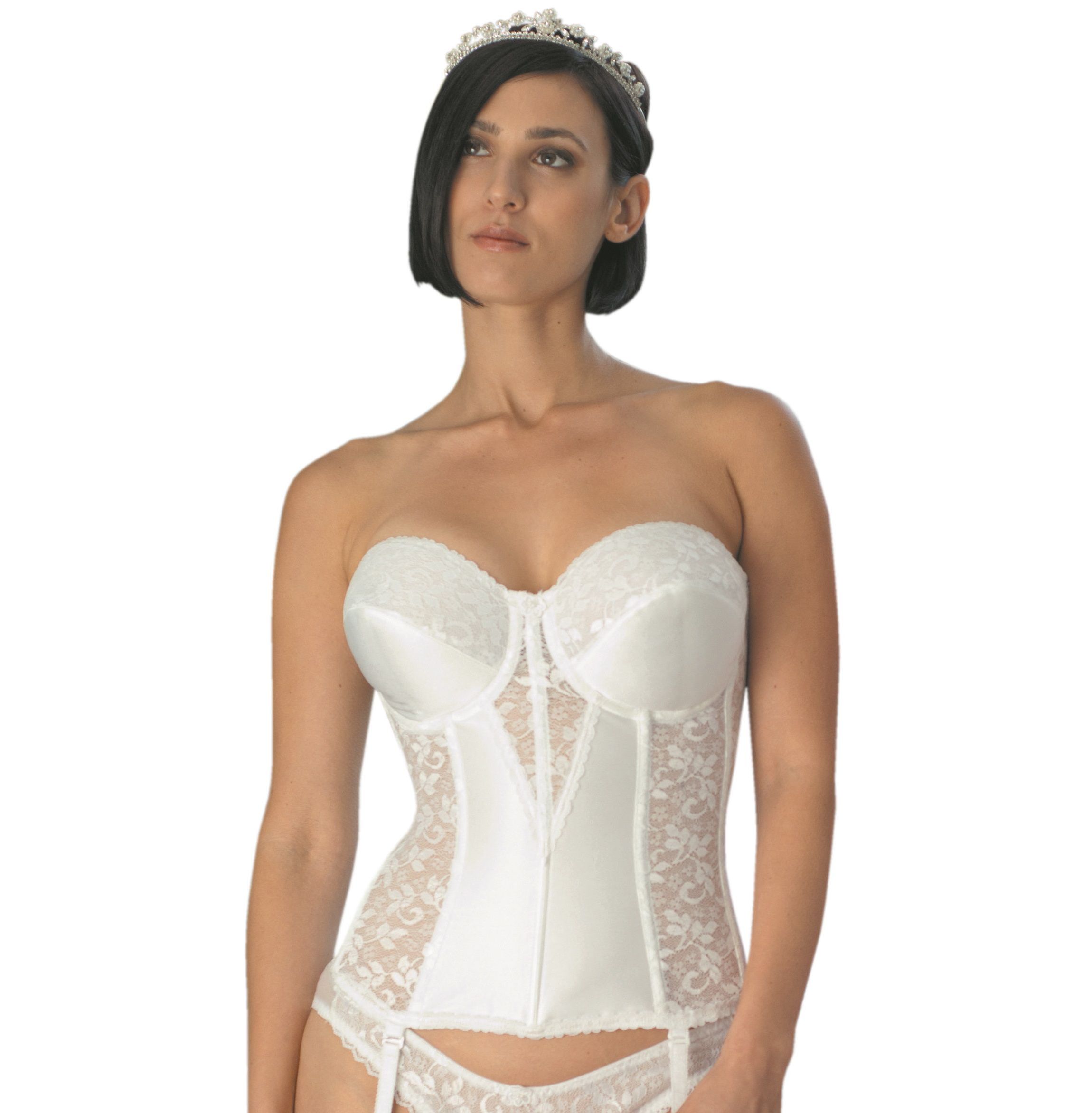 Lace Strples Bustier