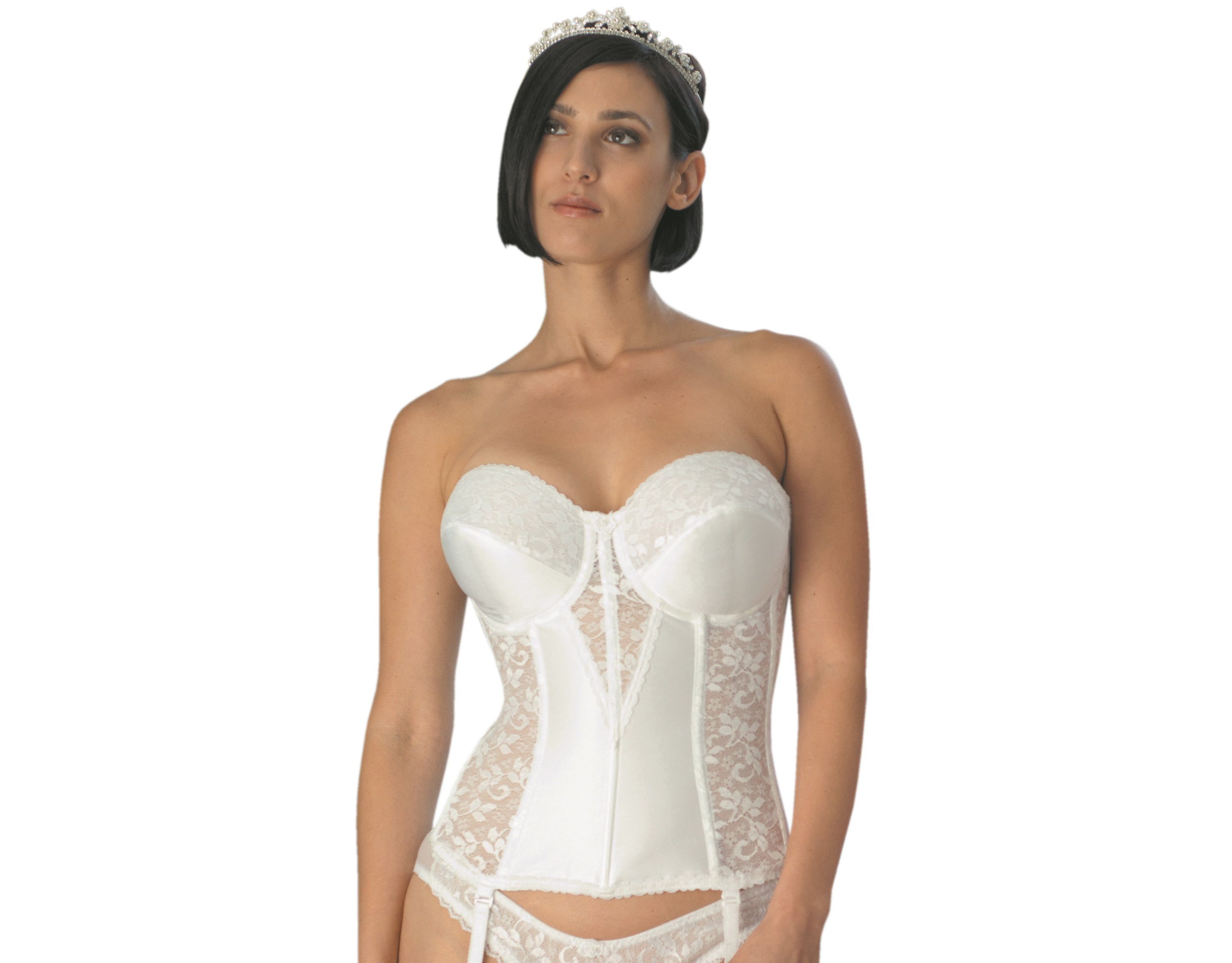 Lace Strples Bustier