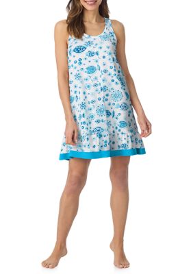 Cuddl Duds Women's Sleeveless Tank Top Sleepshirt