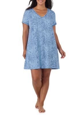 Cuddl Duds Women's Short Sleeve Sleepshirt
