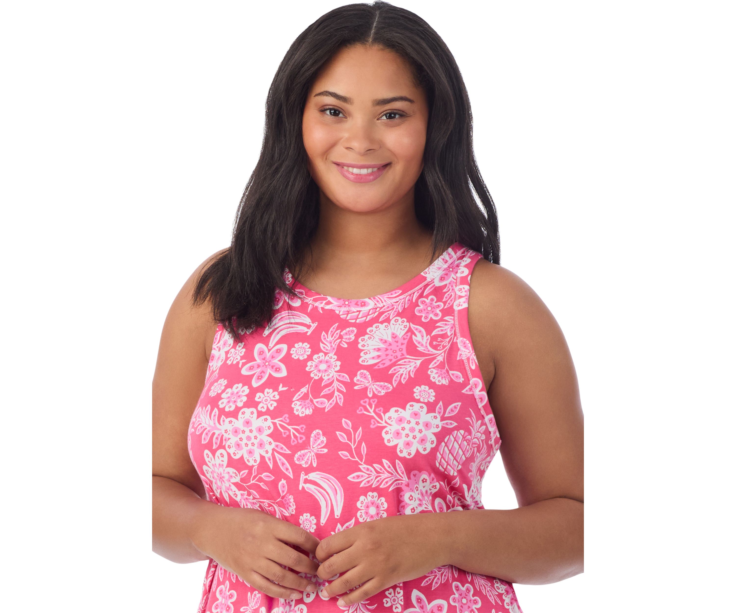 Plus Size Sleeveless Midi Gown