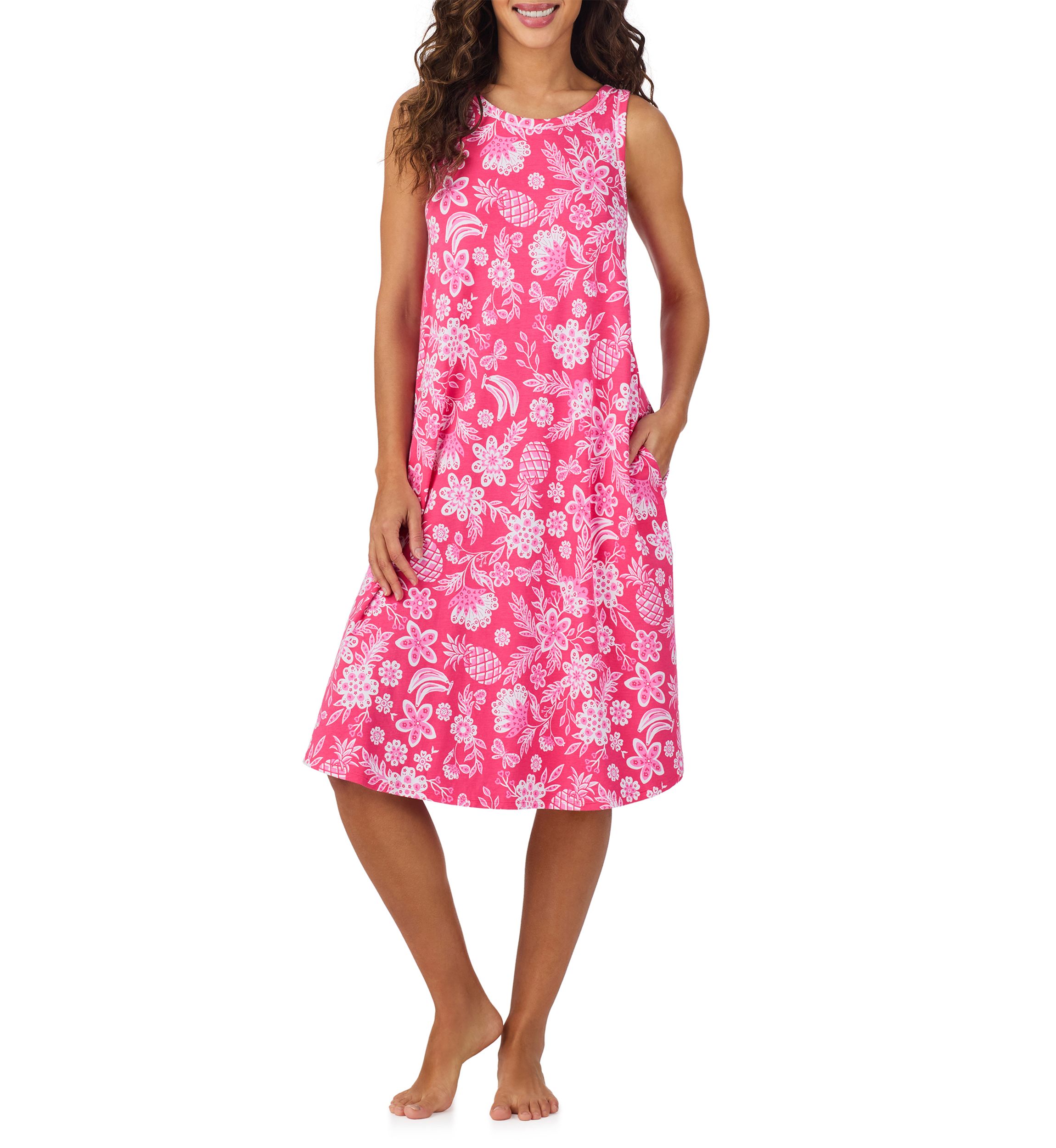 Womens Sleeveless Midi Gown