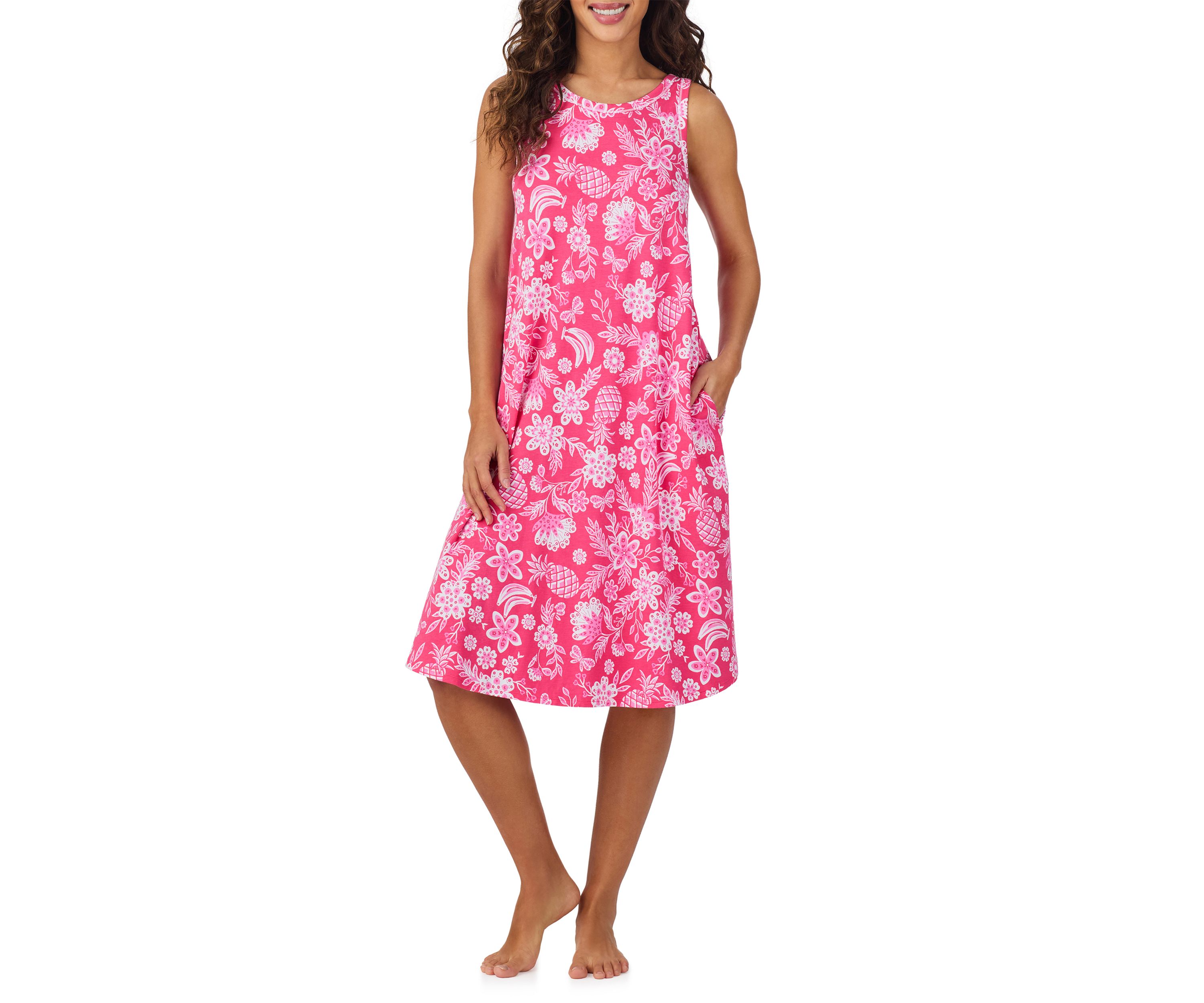 Womens Sleeveless Midi Gown