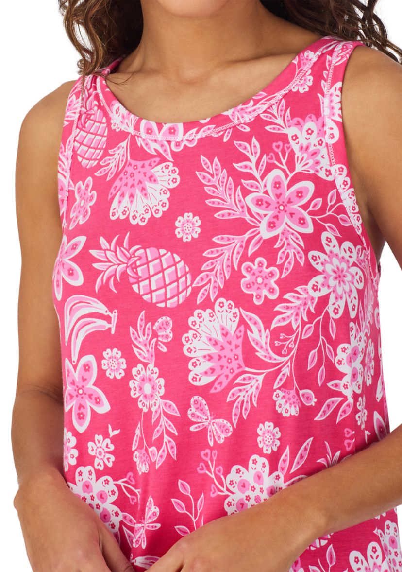 Womens Sleeveless Midi Gown