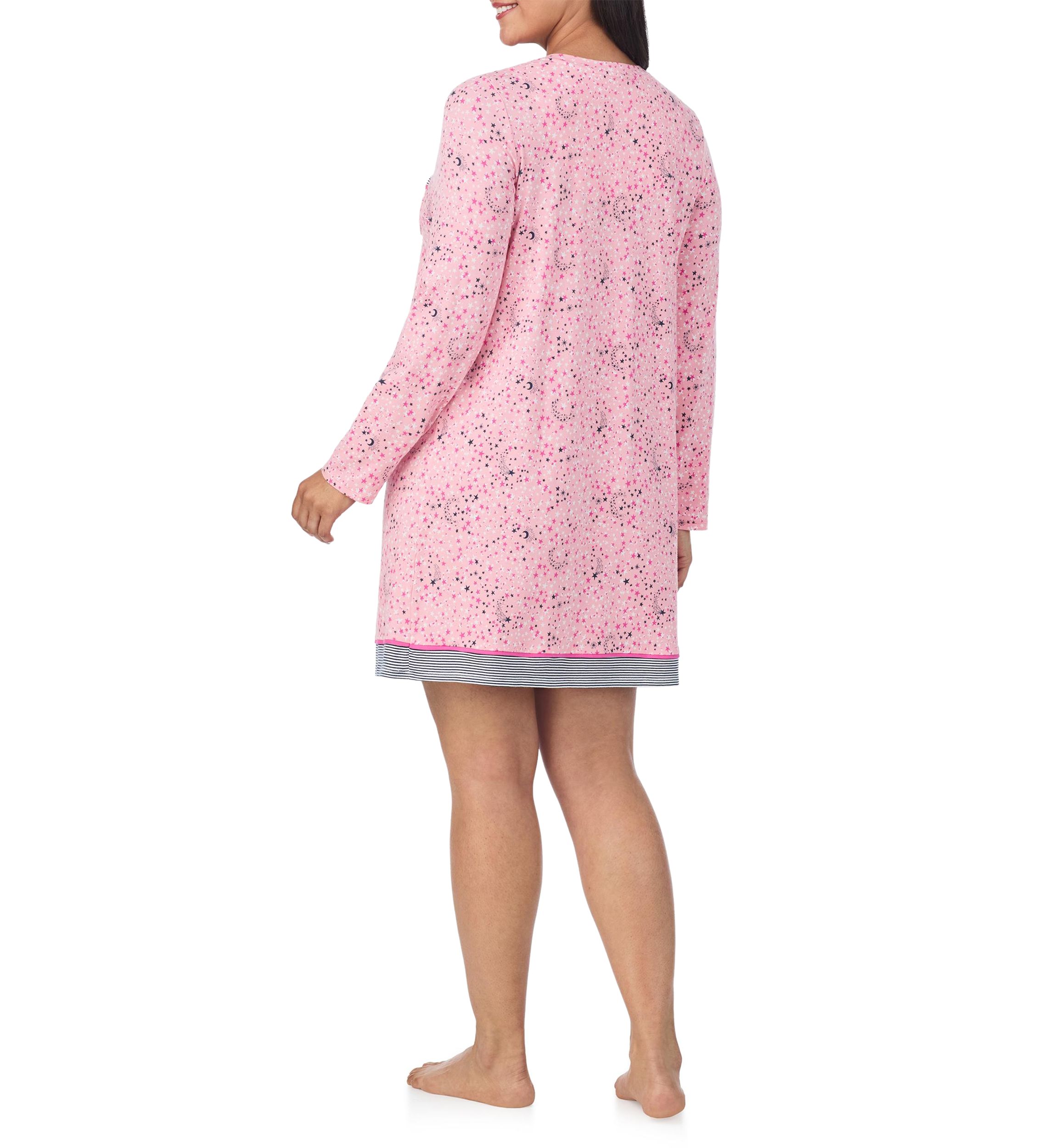 Plus Size Long Sleeve Chemise 