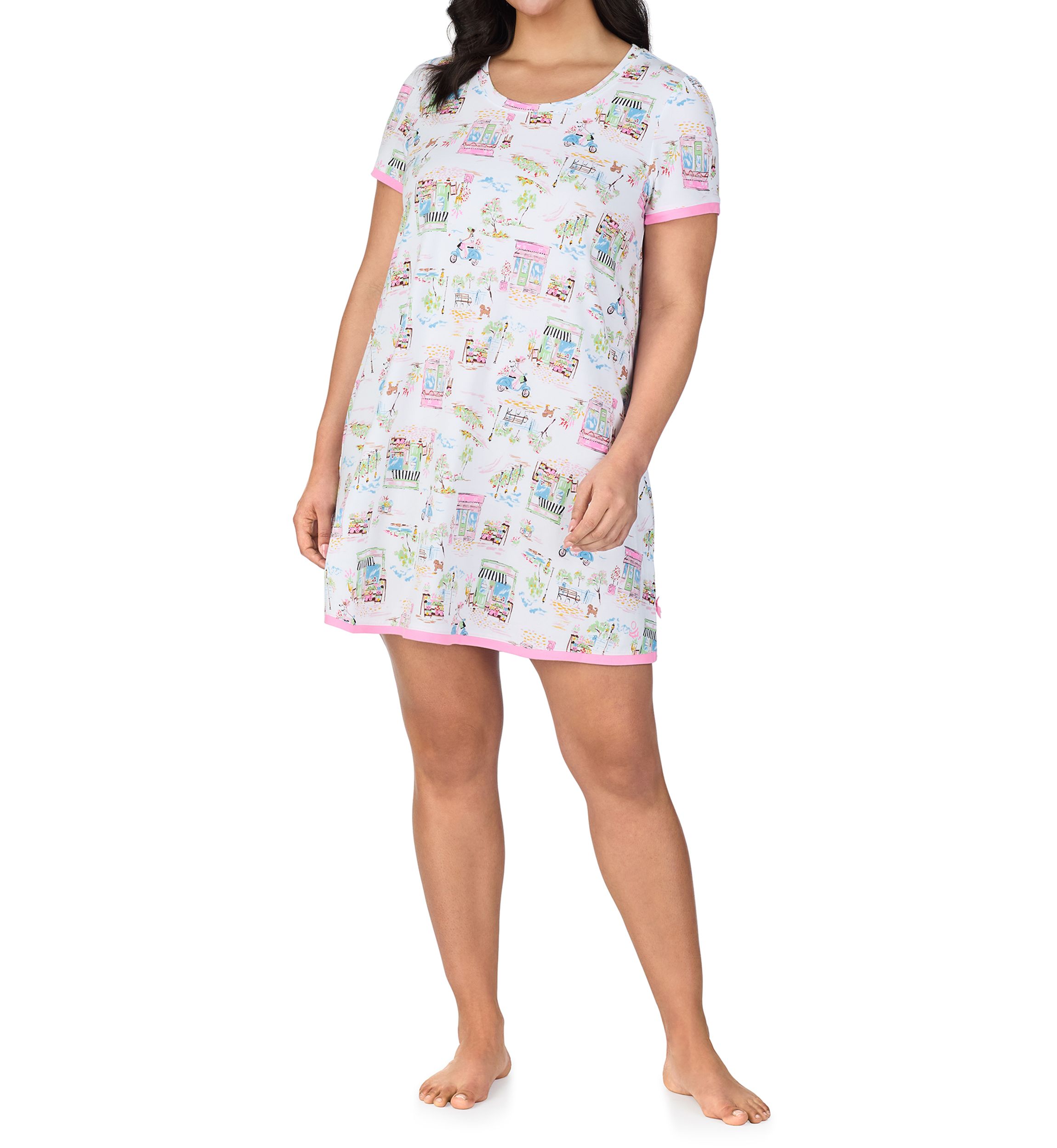 white christmas dresses Plus Size Comfy House Dress Navy Blue / 4XL by Sleepy Bungalow