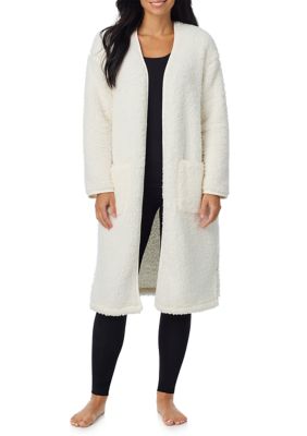 Cuddl Duds Women's Midi Sherpa Cardigan