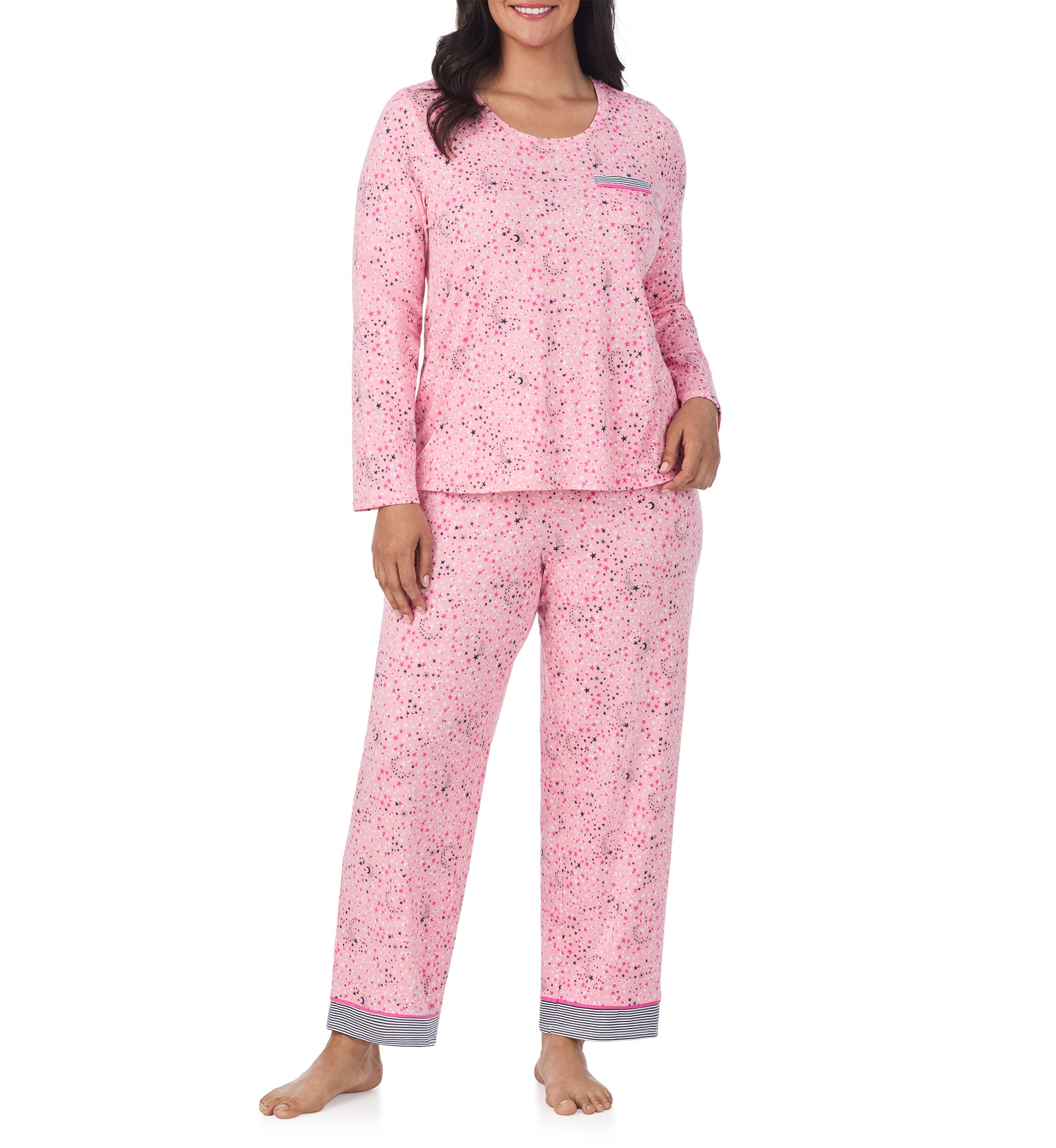Long Sleeve Top and Long Pants Pajama Set