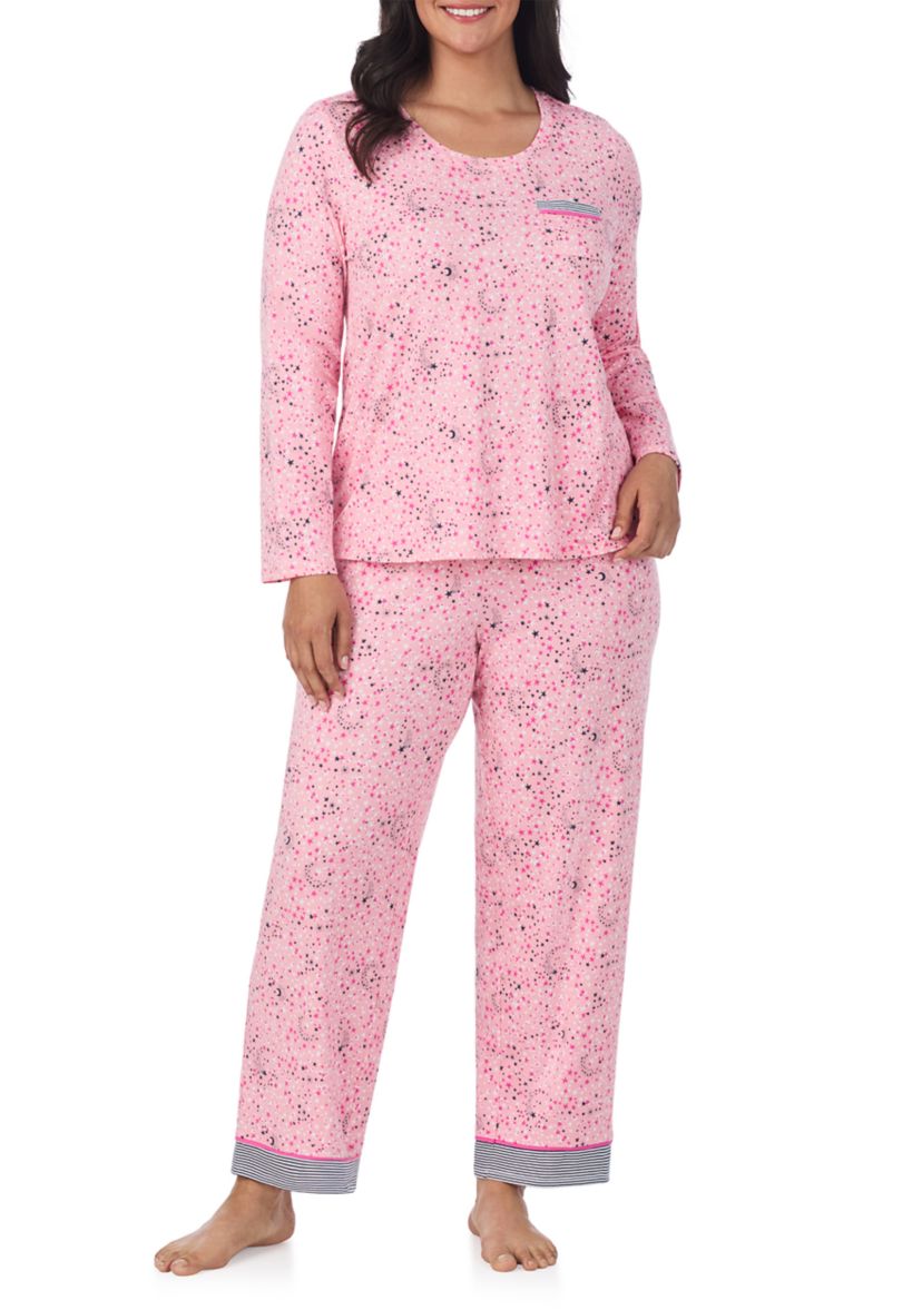 Long Sleeve Top and Long Pants Pajama Set