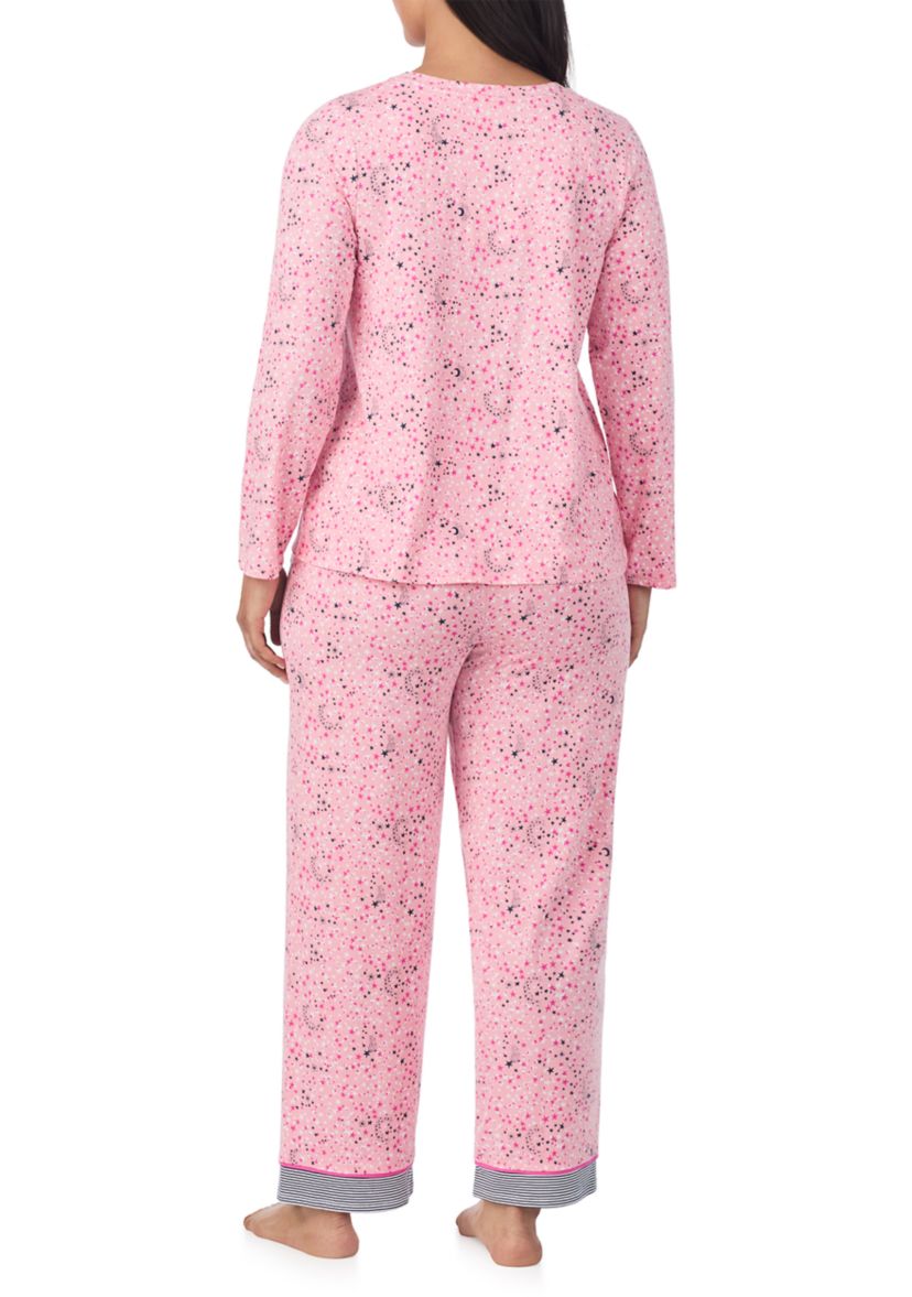 Long Sleeve Top and Long Pants Pajama Set