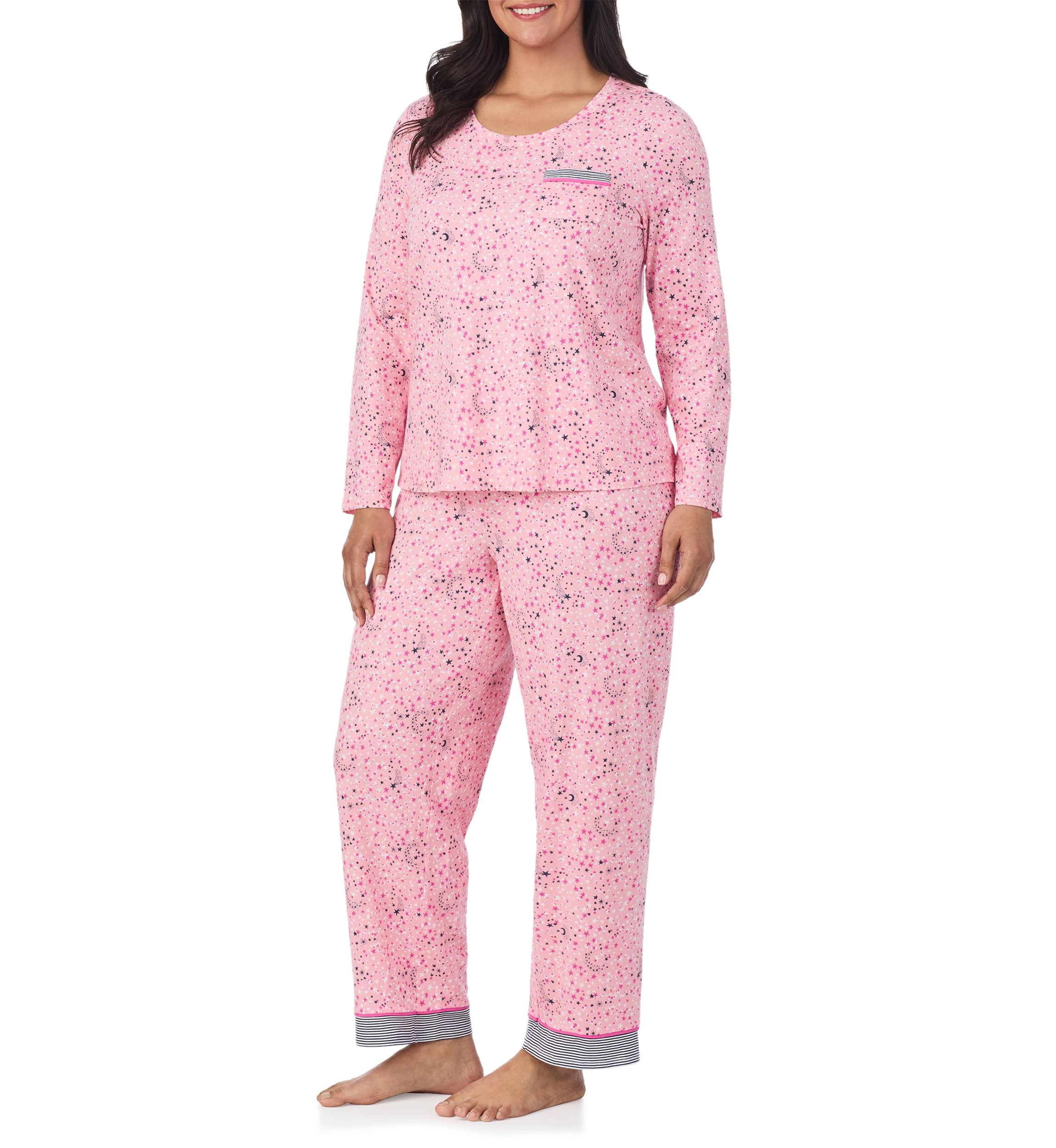 Long Sleeve Top and Long Pants Pajama Set