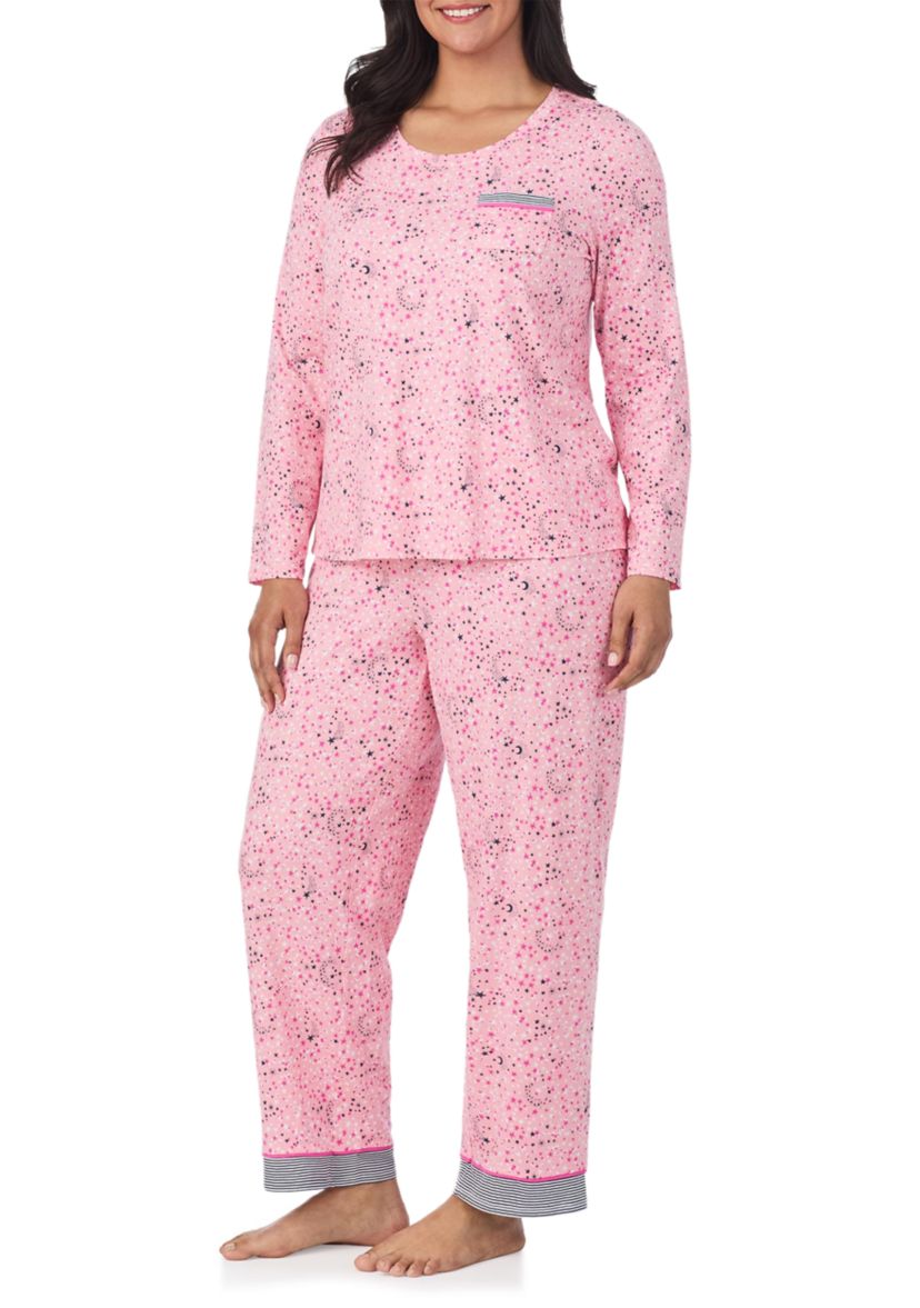 Long Sleeve Top and Long Pants Pajama Set