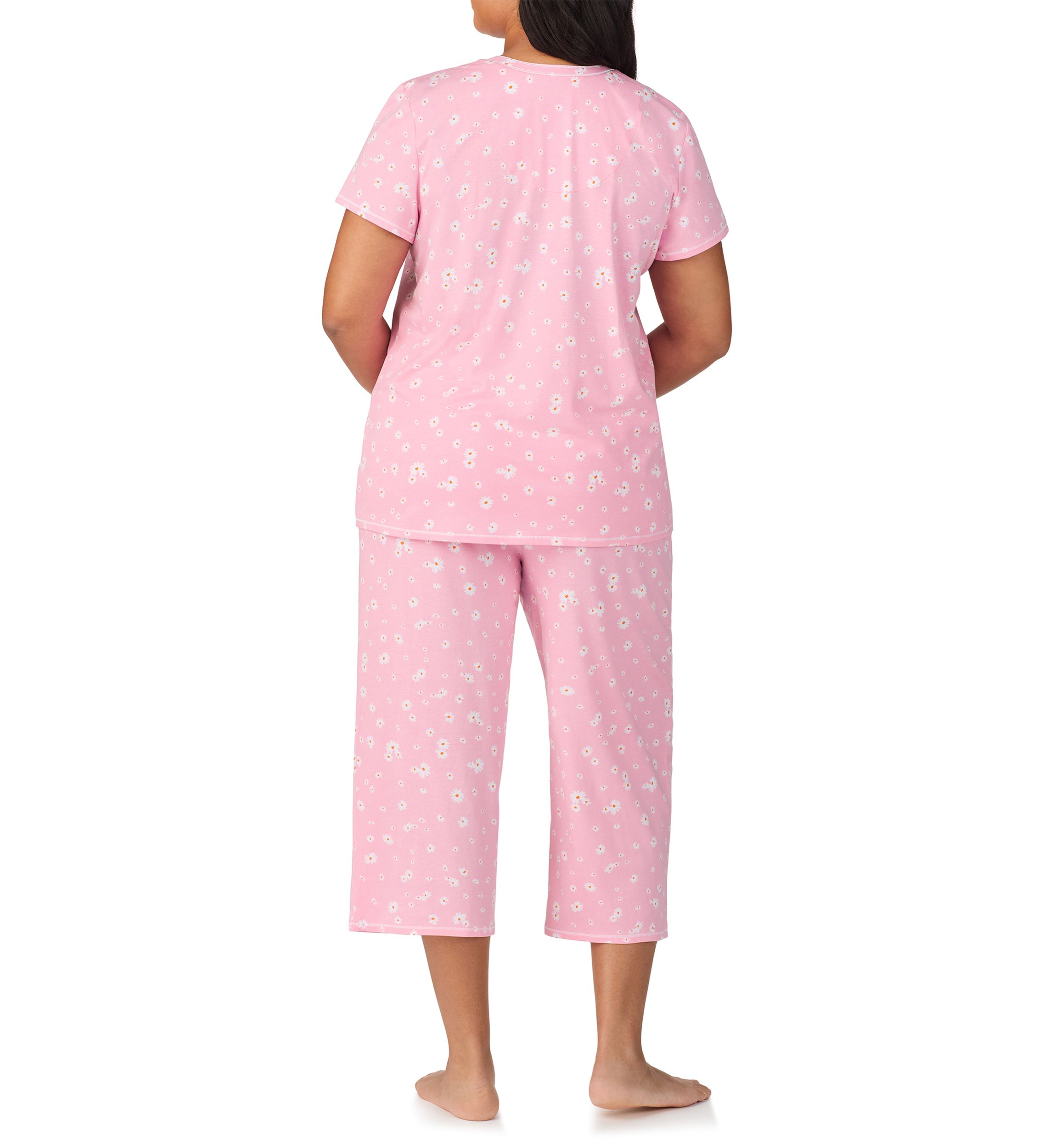 Plus Size Short Sleeve Top and Pant Set 