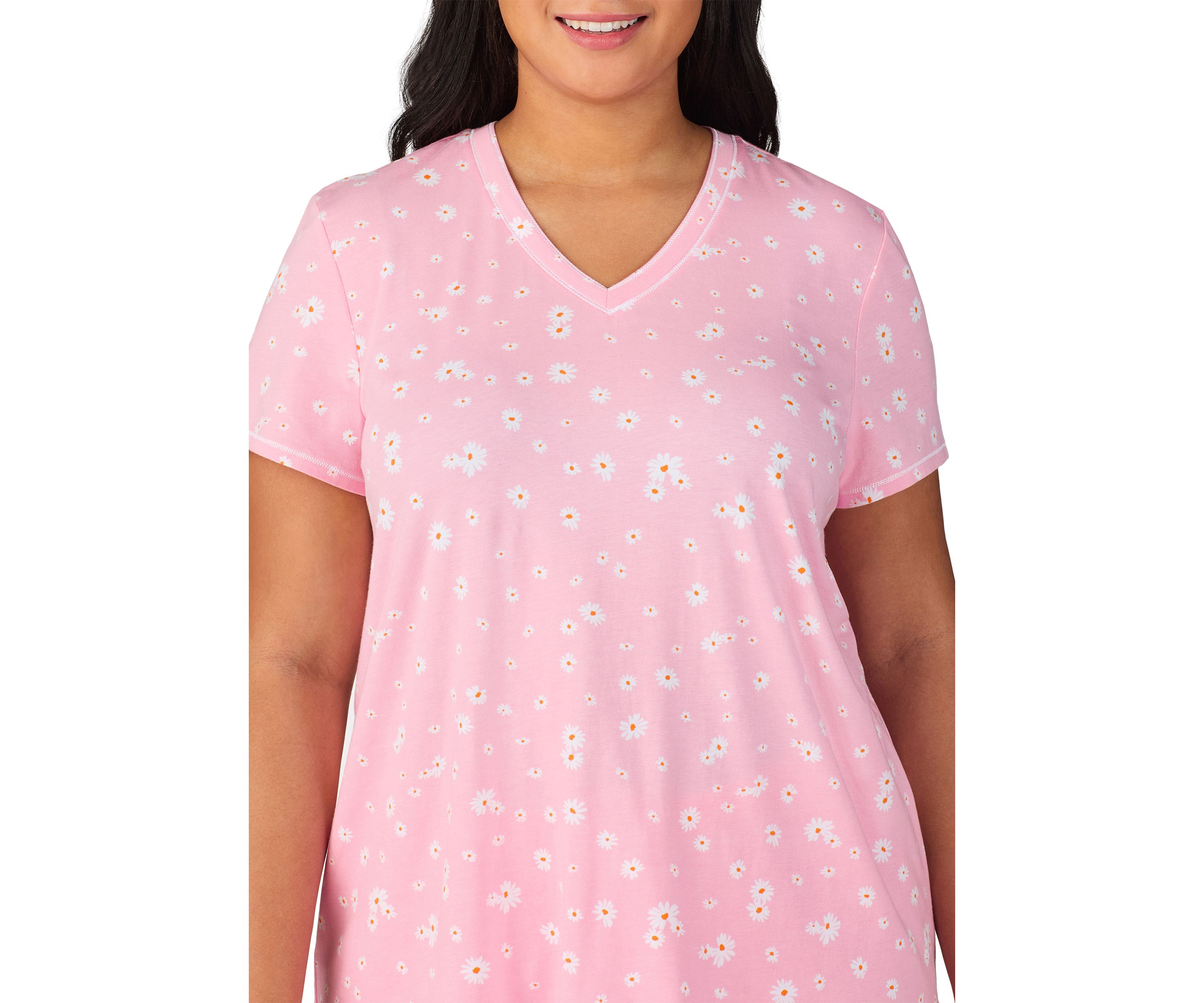 Plus Size Short Sleeve Top and Pant Set 