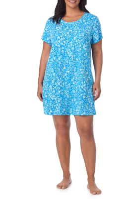 Cuddl Duds Women's Short Sleeve Sleepshirt